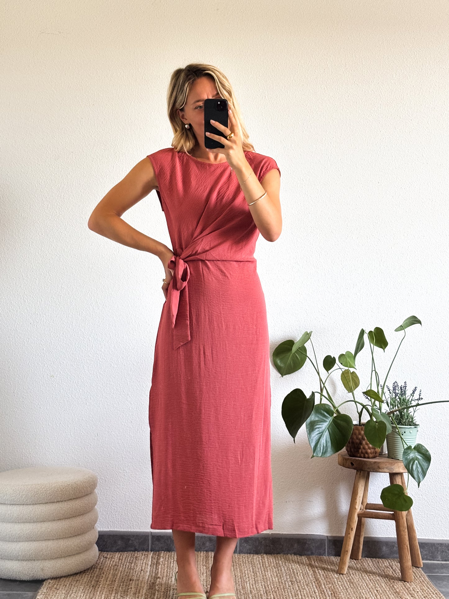 ROBE AGATHE - ROSE