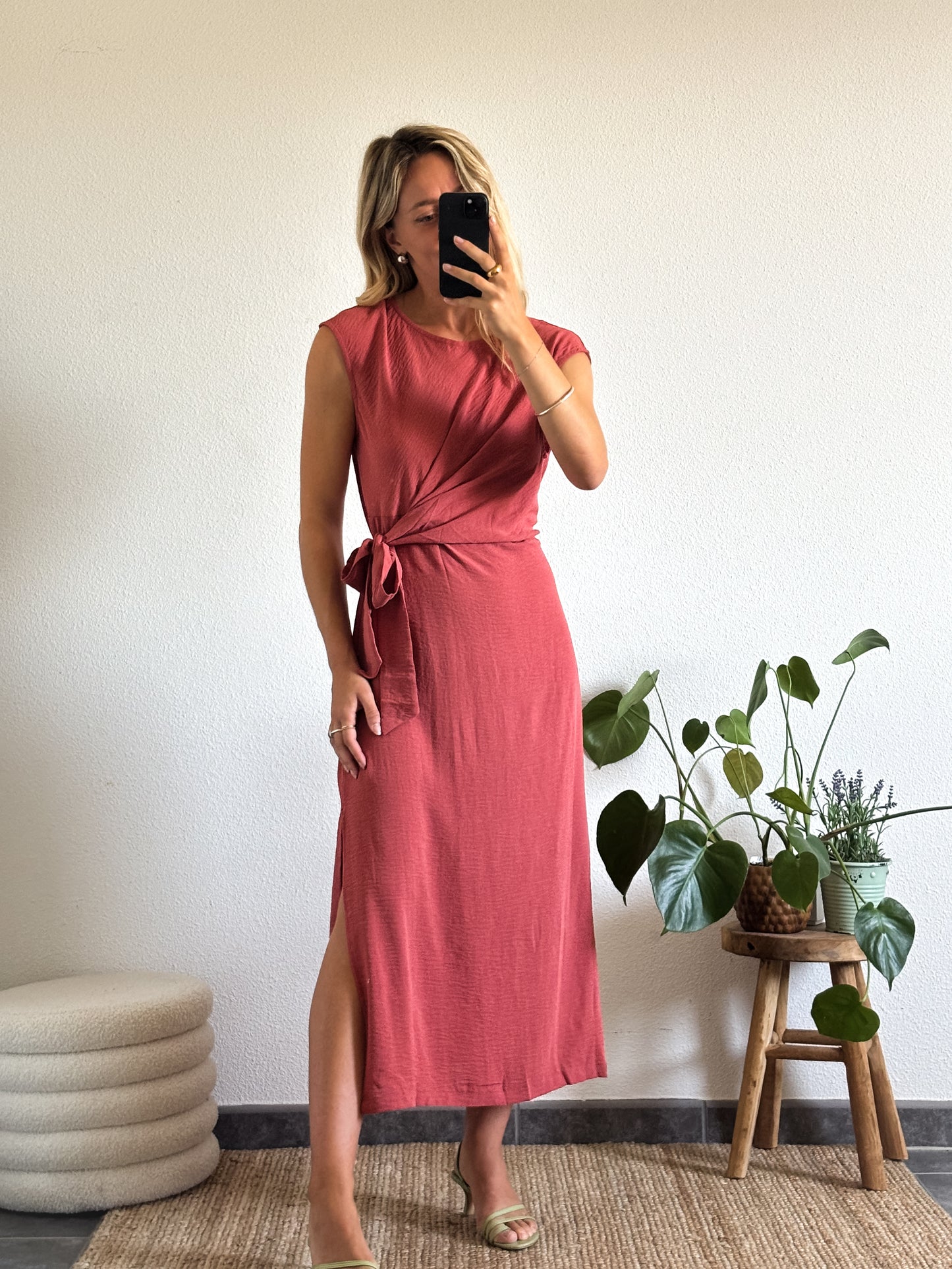 ROBE AGATHE - ROSE