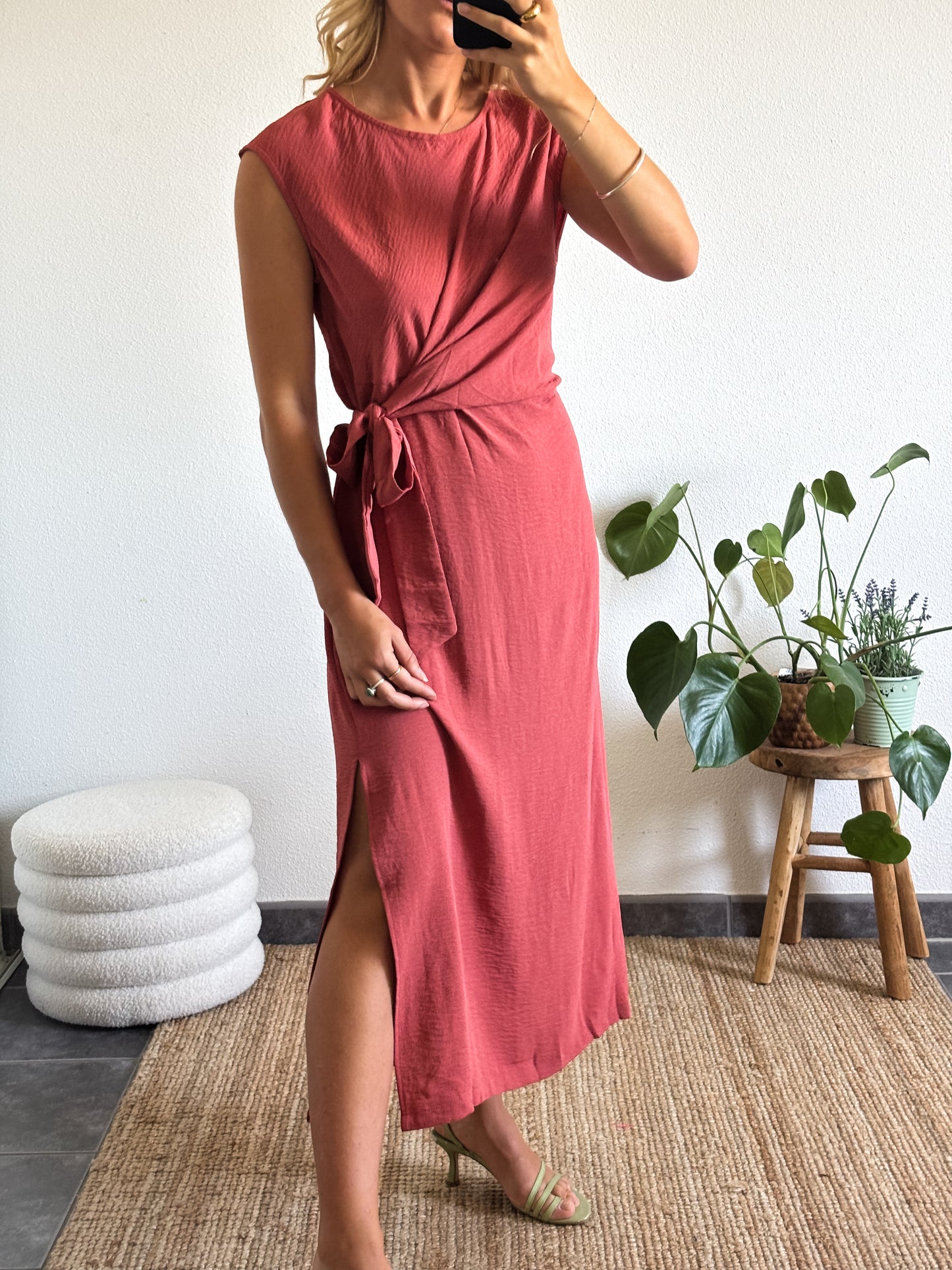ROBE AGATHE - ROSE