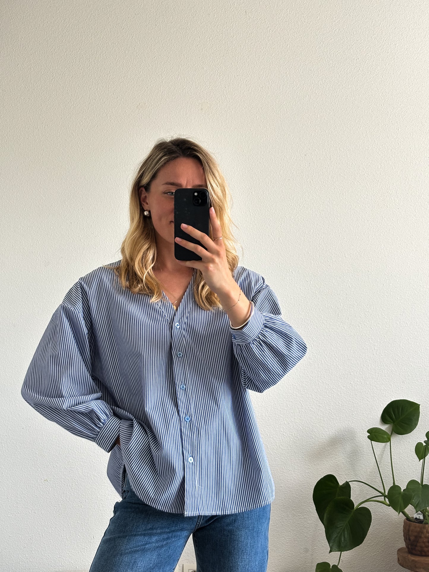CHEMISE BILLIE - BLEU MARINE