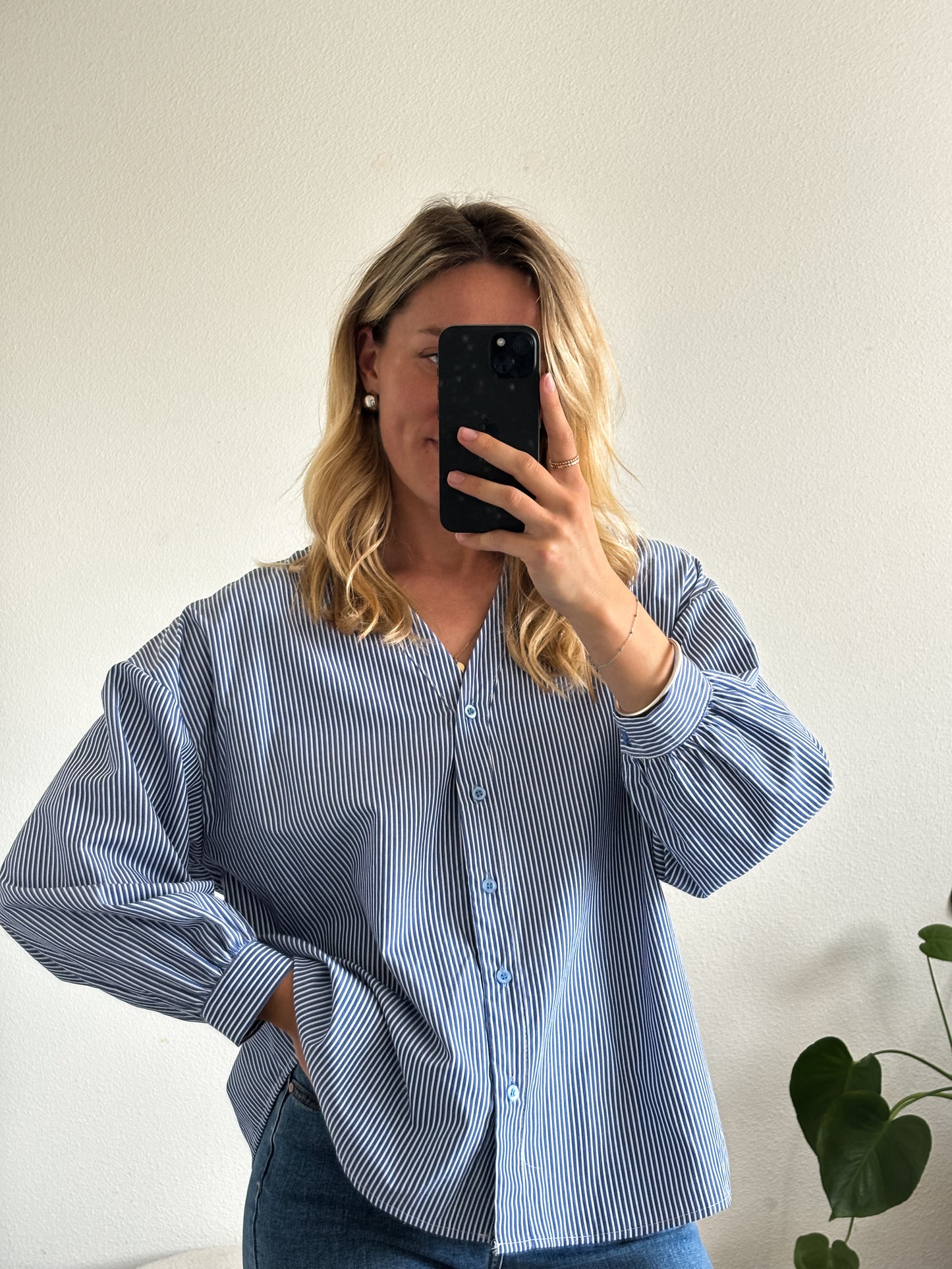 CHEMISE BILLIE - BLEU MARINE