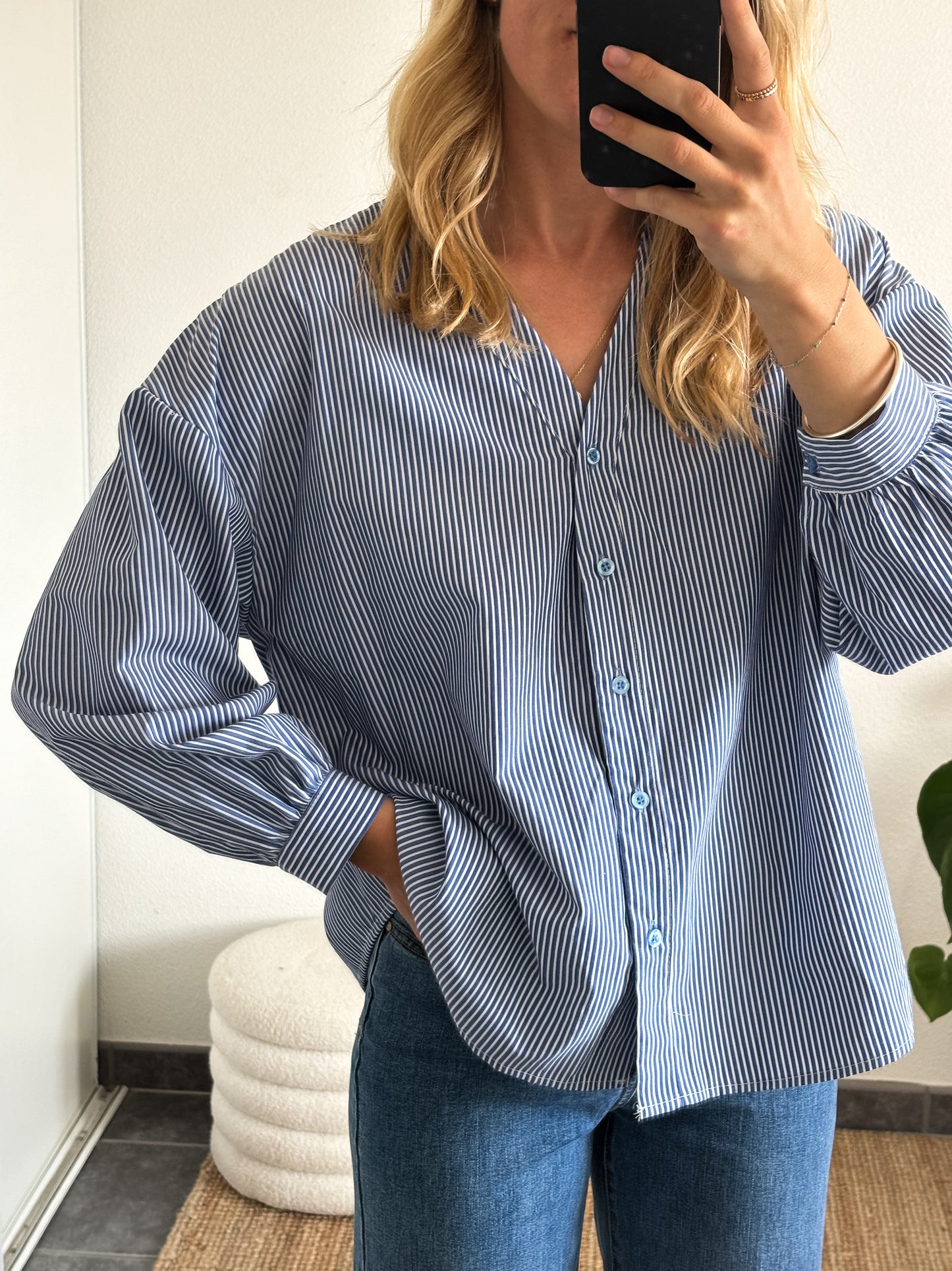 CHEMISE BILLIE - BLEU MARINE