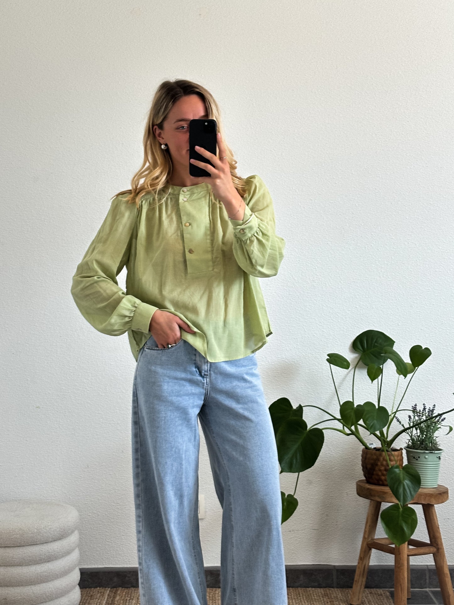 BLOUSE MARION - VERT