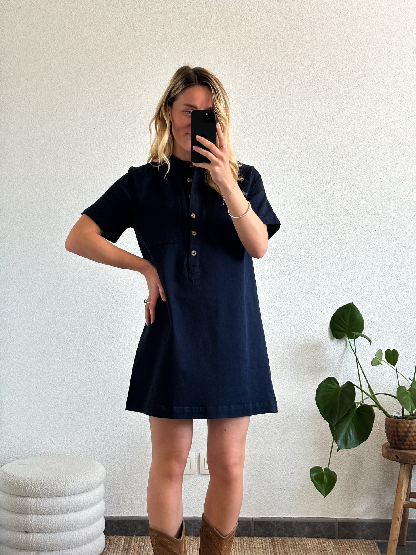 ROBE MIA - MARINE