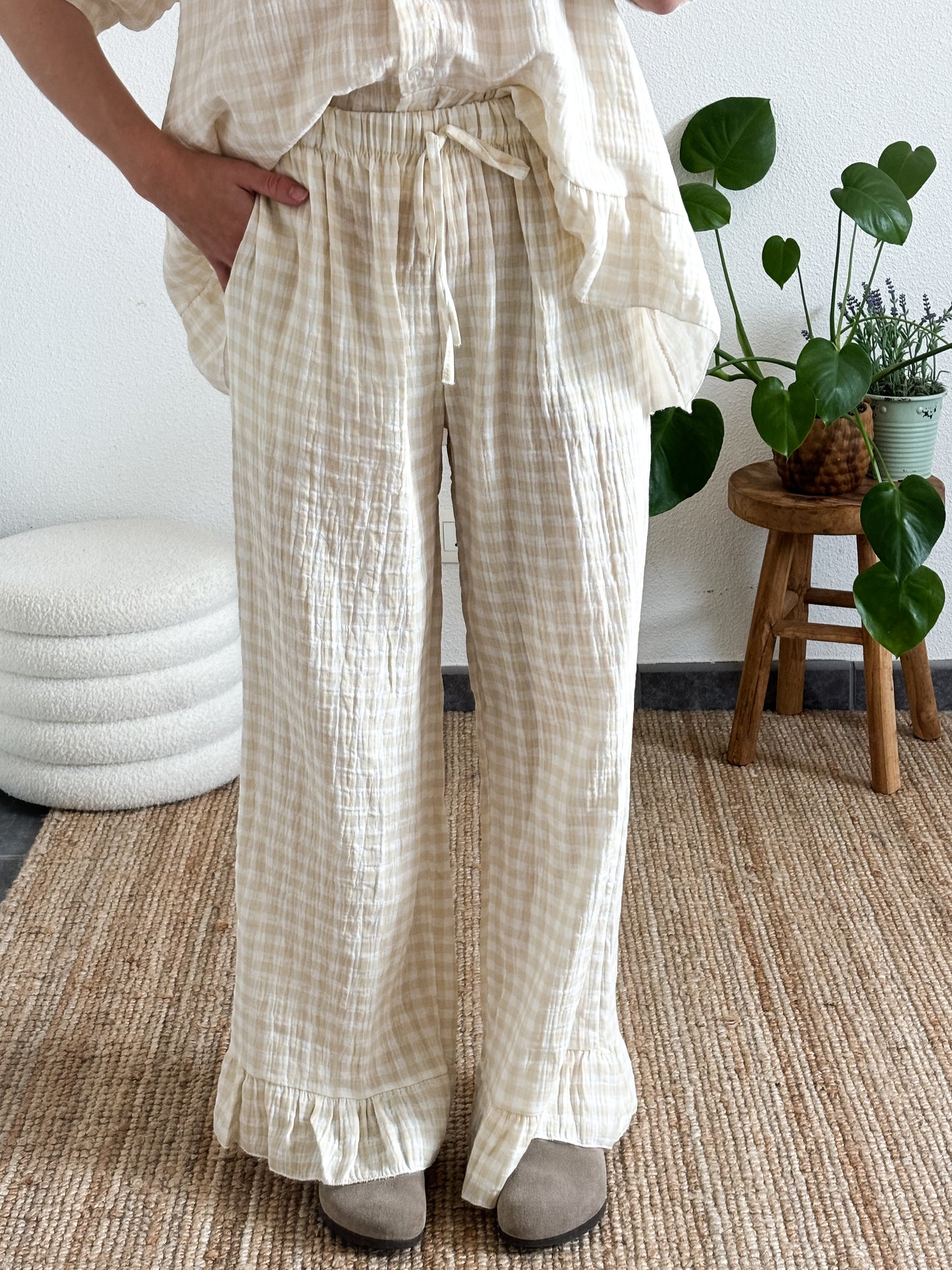 PANTALON NOÉ - BEIGE