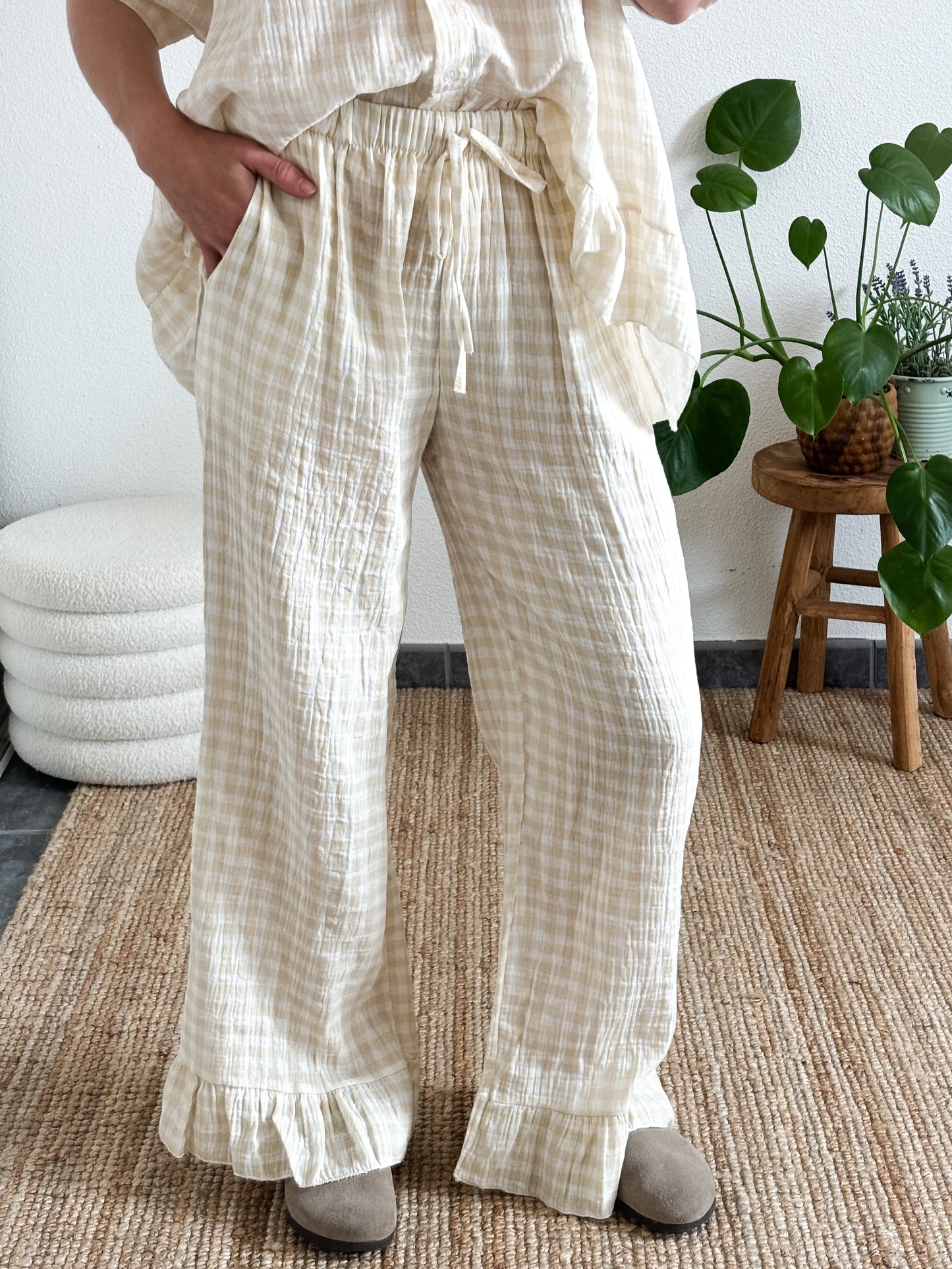 PANTALON NOÉ - BEIGE
