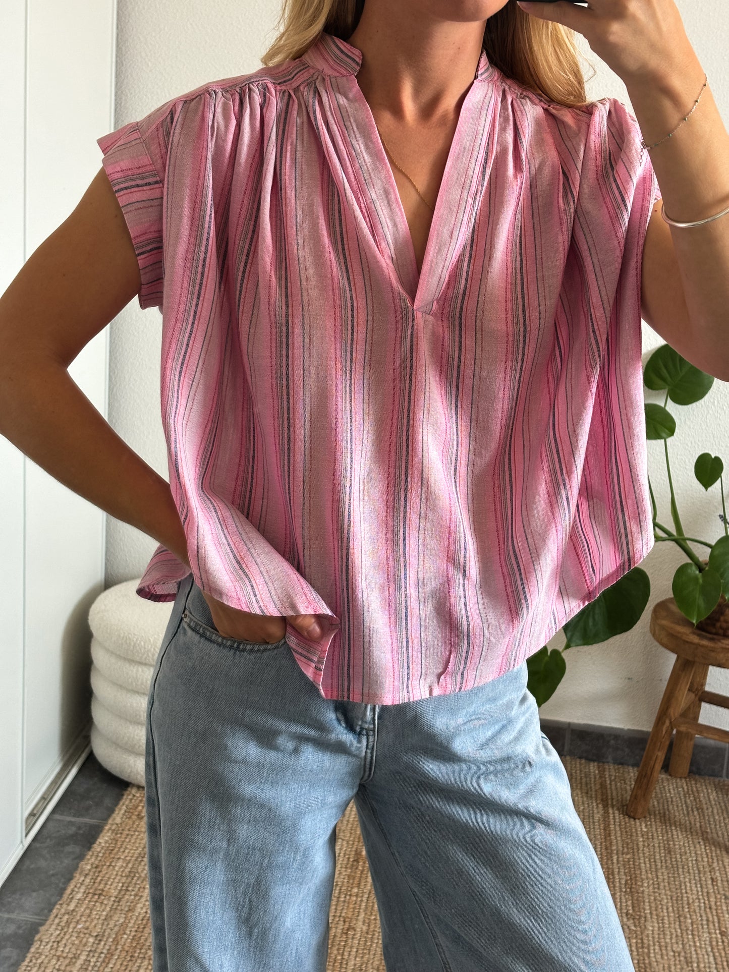 BLOUSE SALOMÉ - ROSE