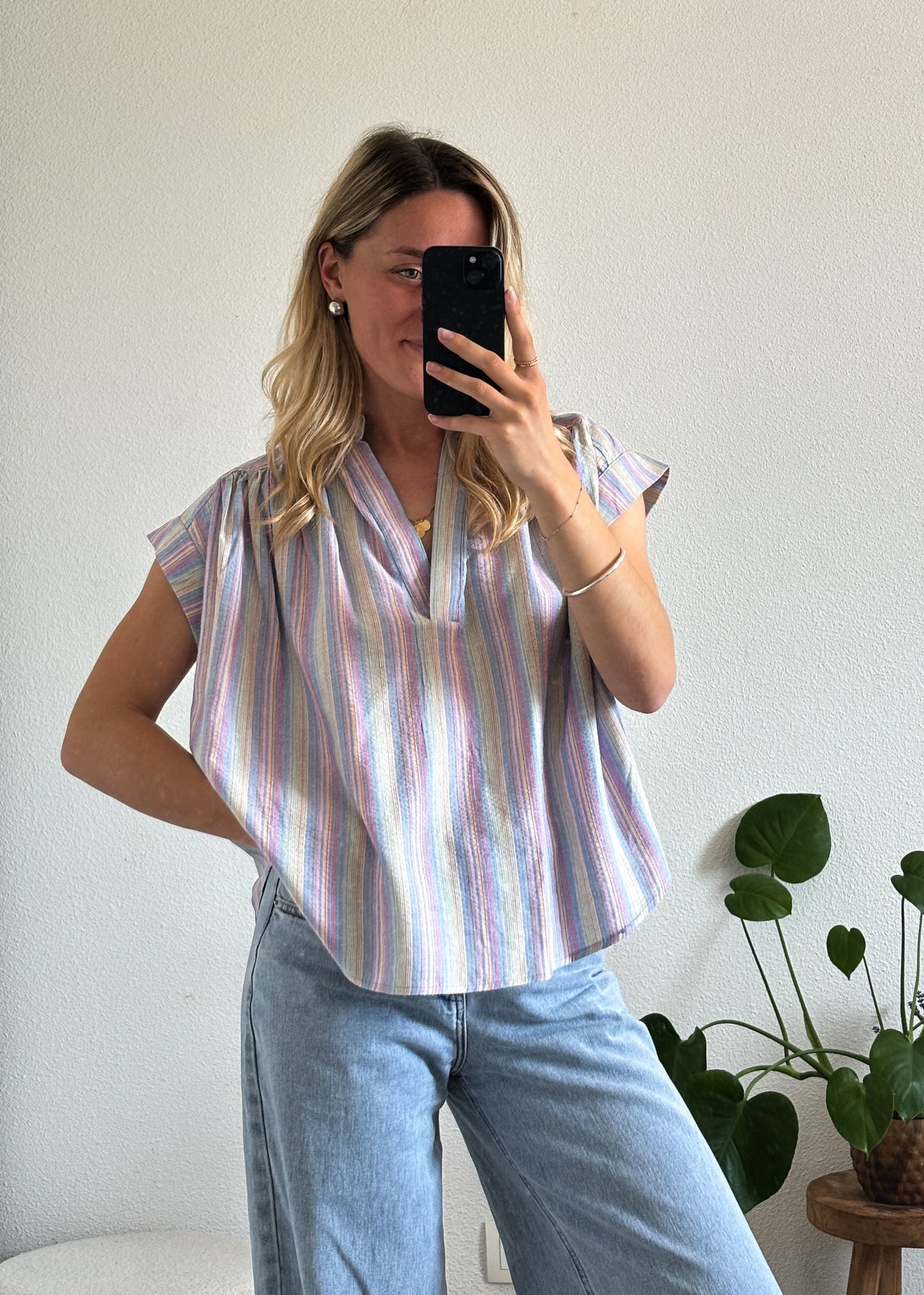 BLOUSE SALOMÉ - BLEU