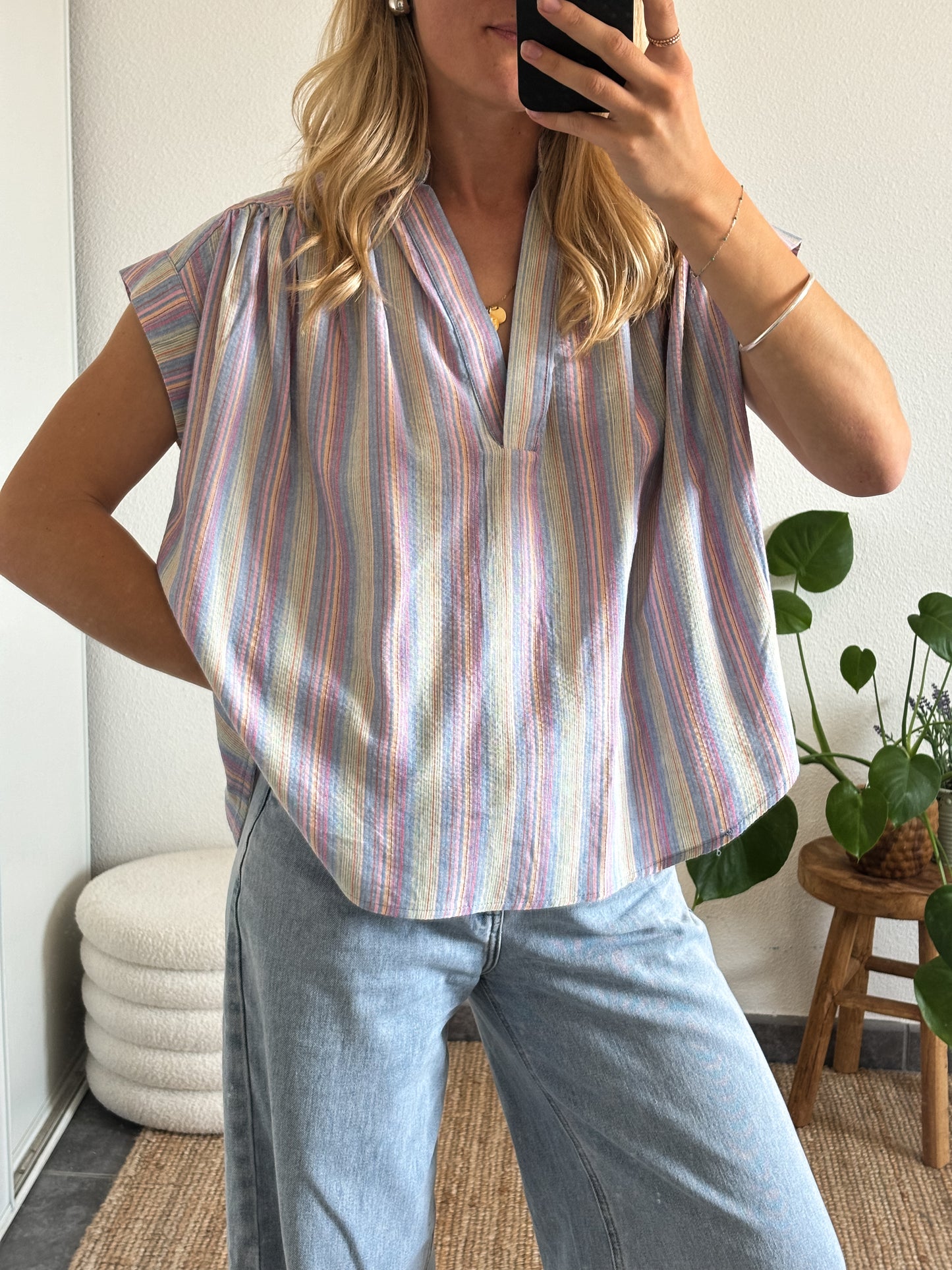 BLOUSE SALOMÉ - BLEU