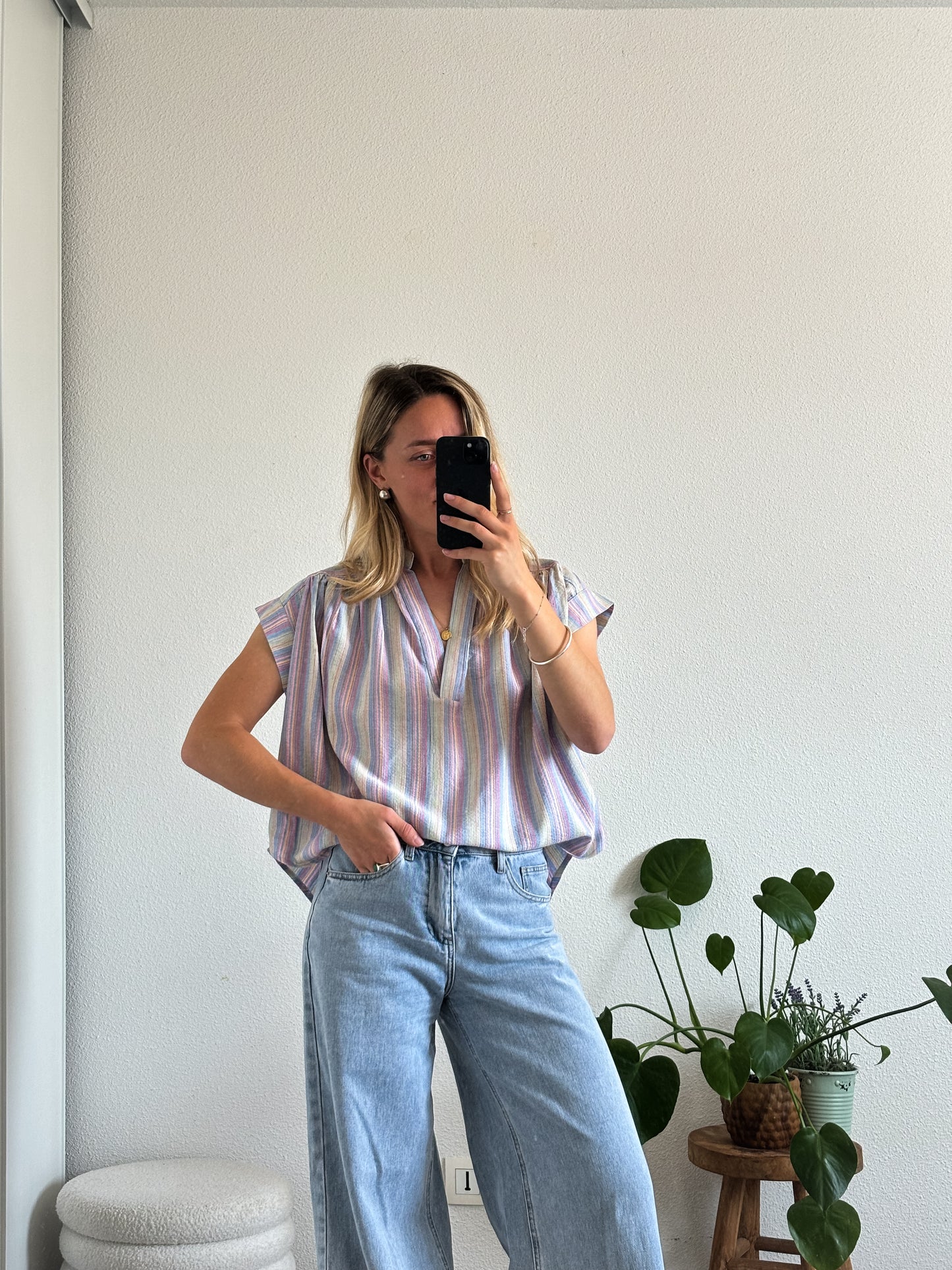 BLOUSE SALOMÉ - BLEU