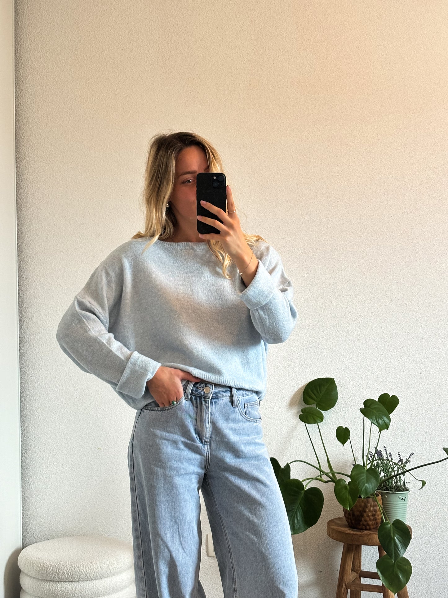 PULL SAMUEL - BLEU CIEL