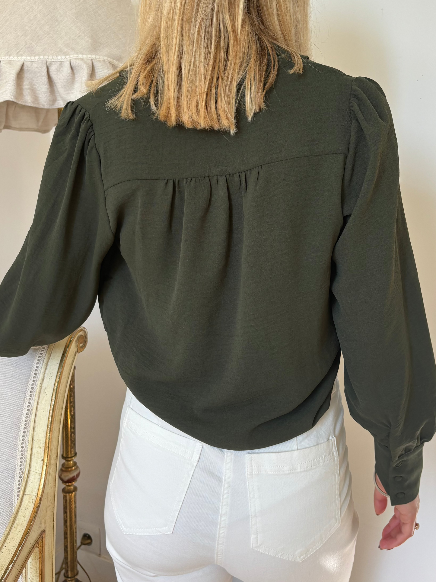 BLOUSE CHLOÉ - KAKI