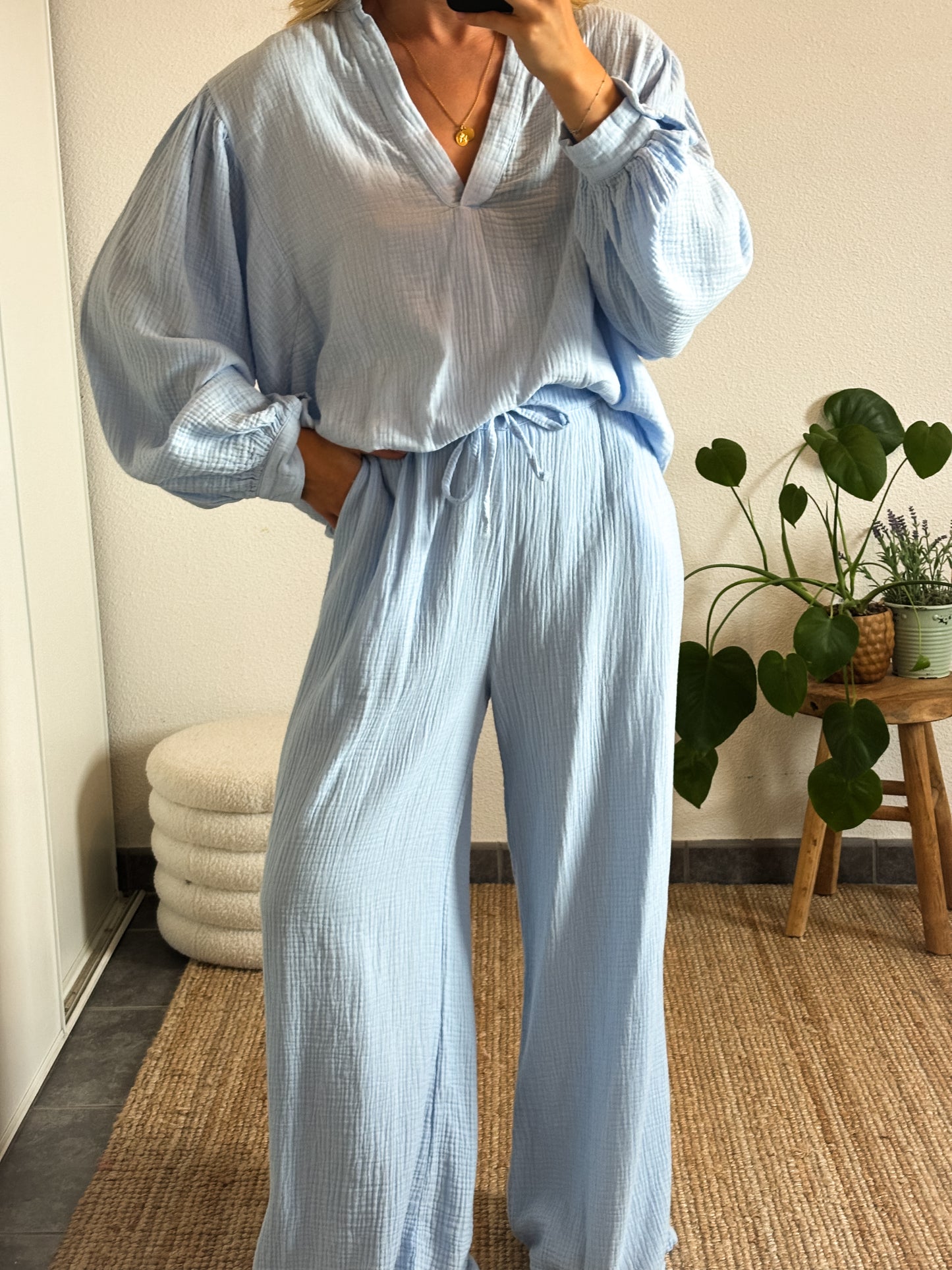 PANTALON TIM - BLEU