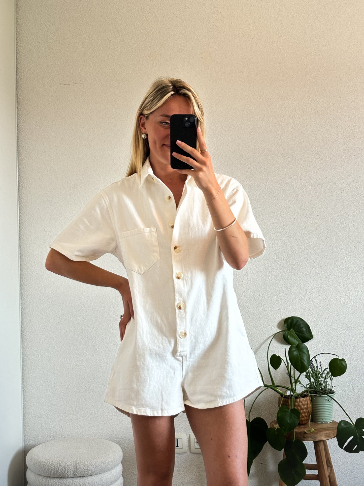 COMBISHORT ARON - BLANC