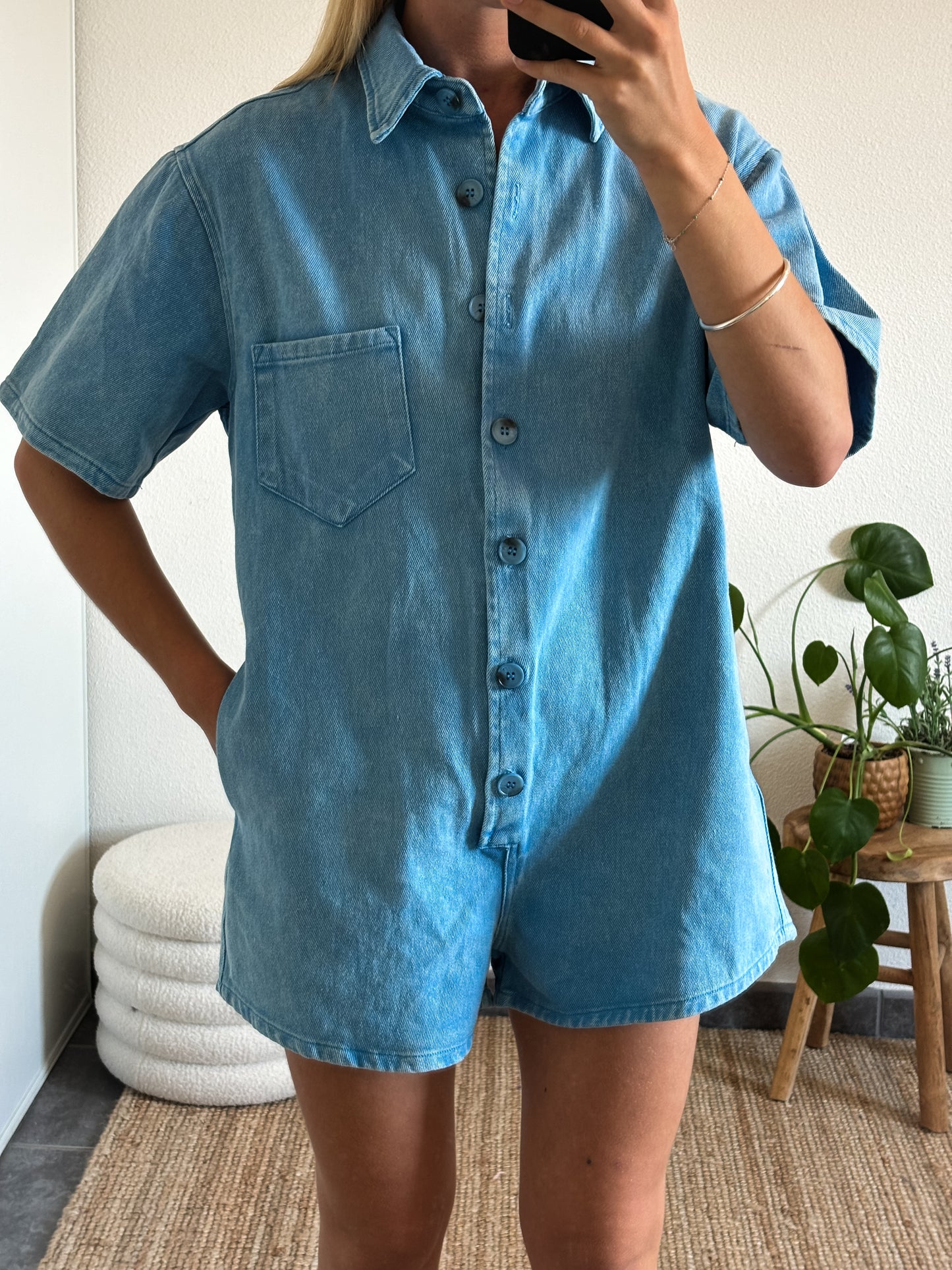 COMBISHORT ARON - BLEU