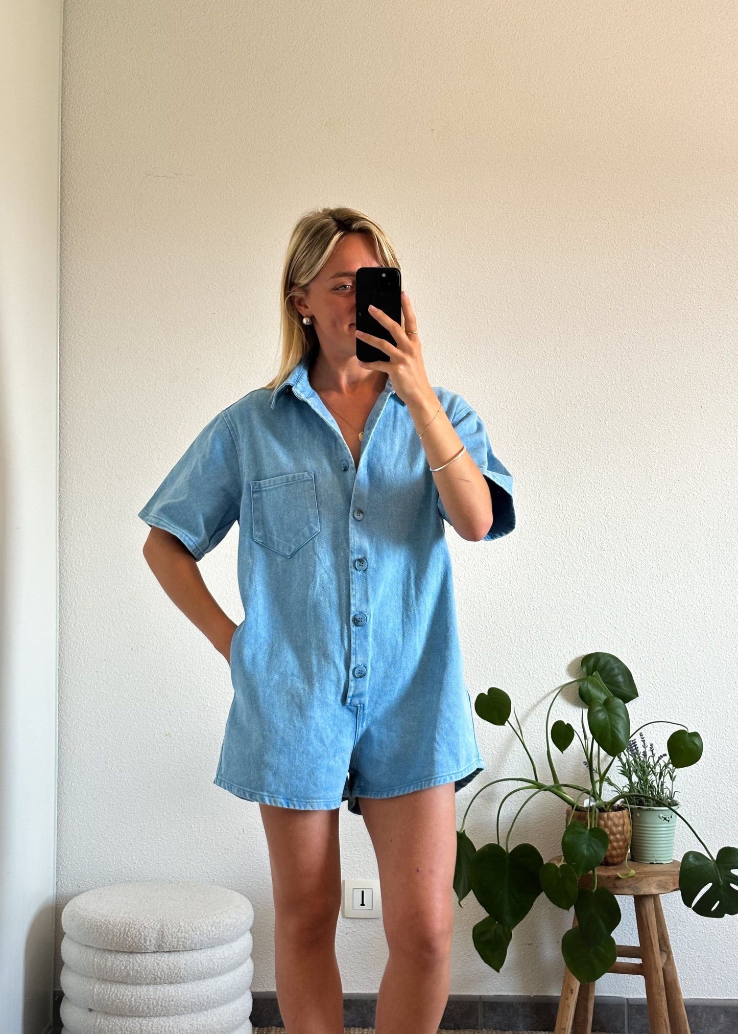 COMBISHORT ARON - BLEU