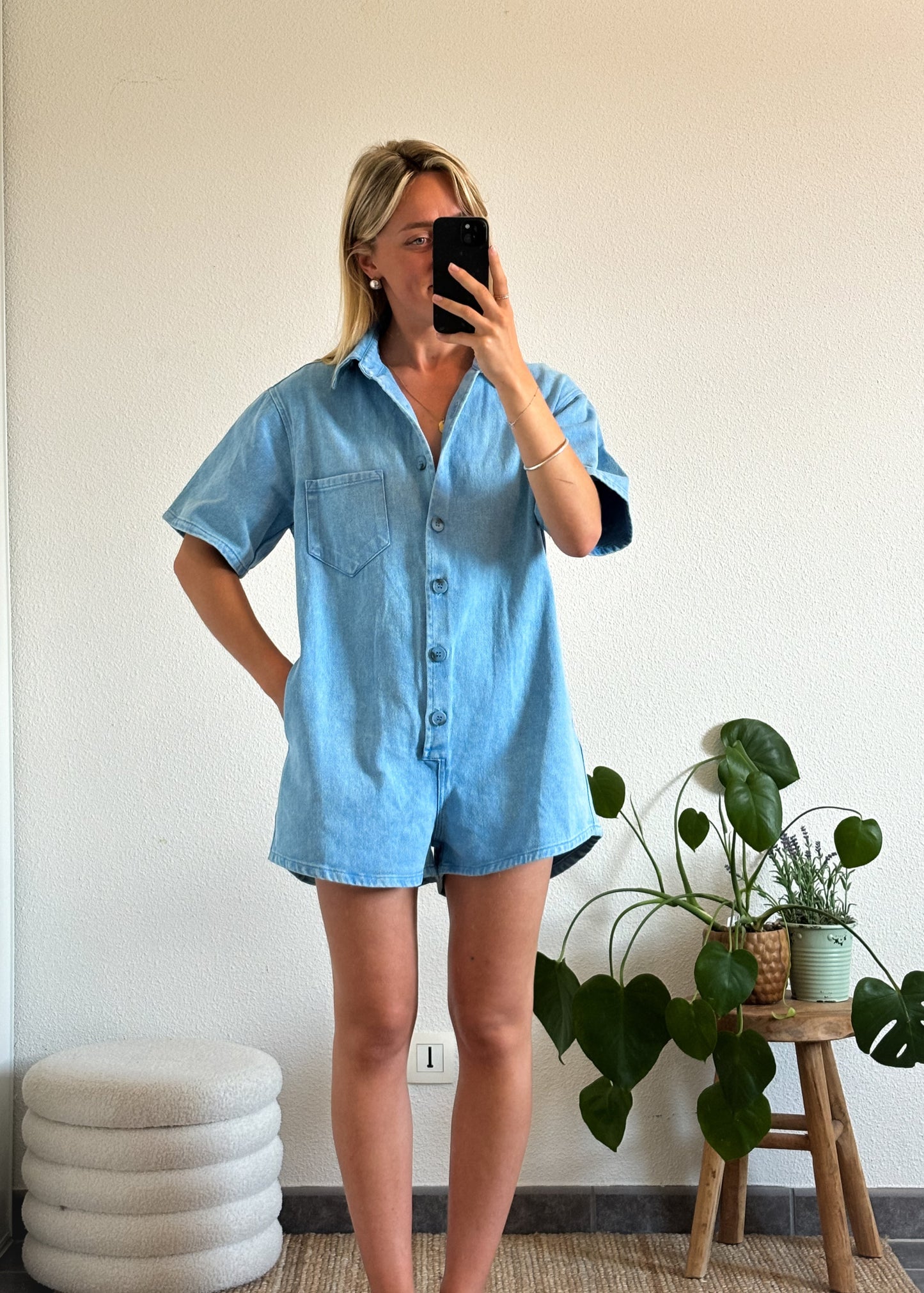 COMBISHORT ARON - BLEU