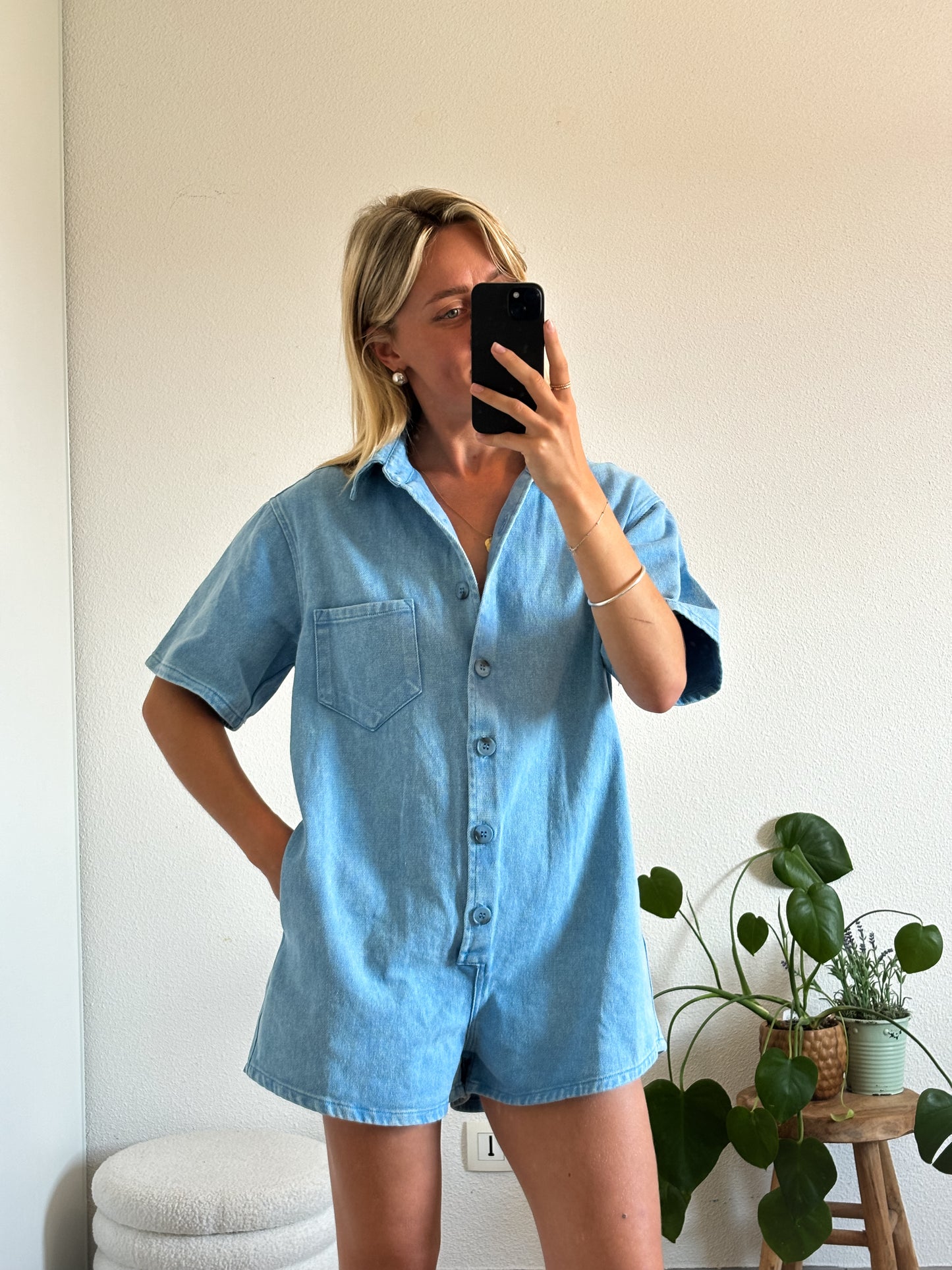 COMBISHORT ARON - BLEU