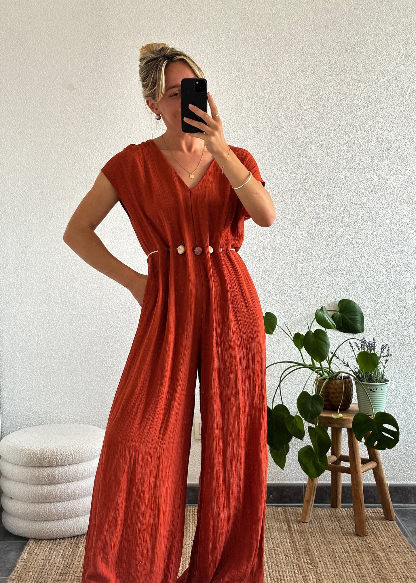 COMBINAISON NINA - TERRACOTA