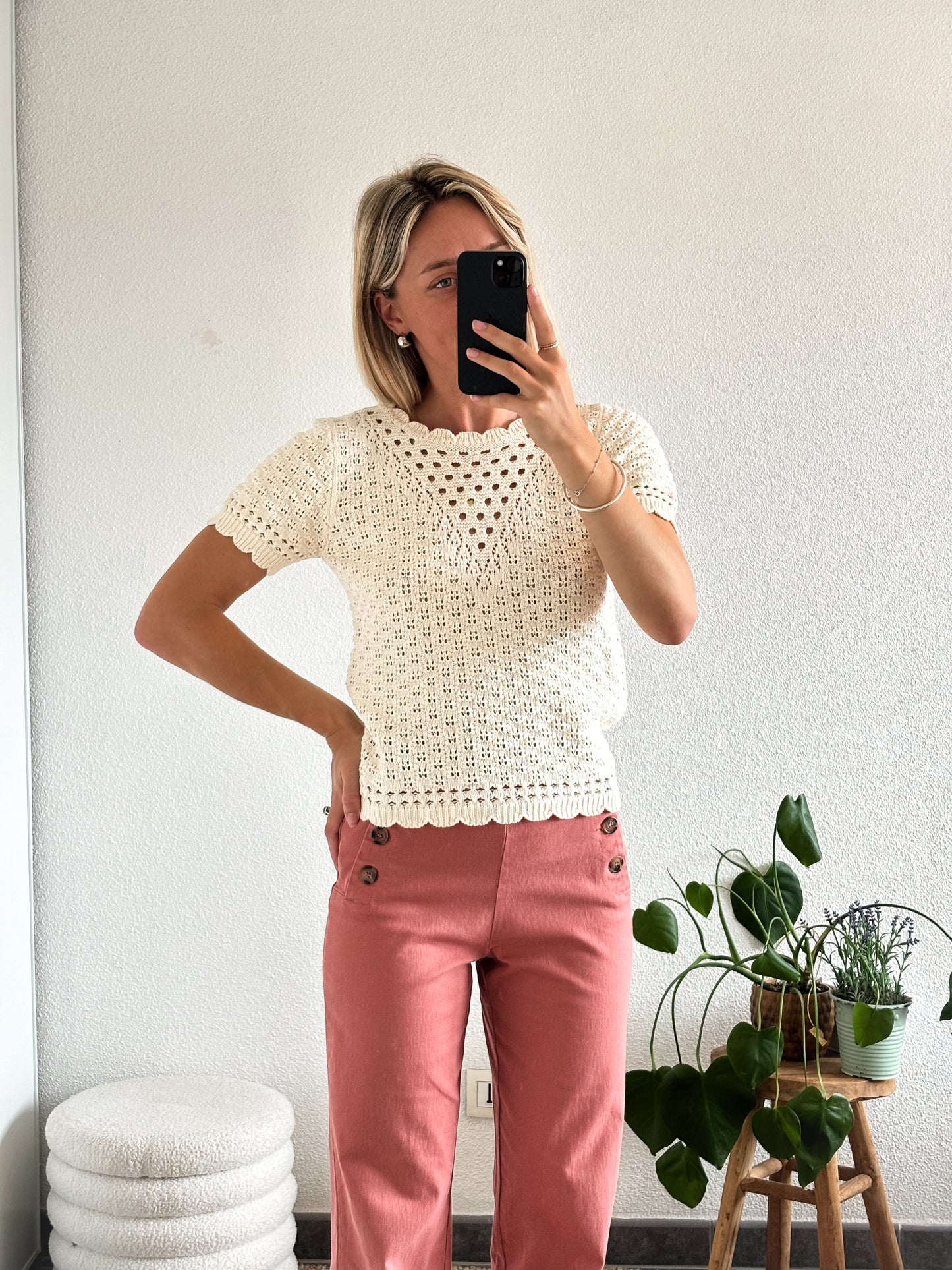 MAILLE CROCHET MARGOT - ÉCRU