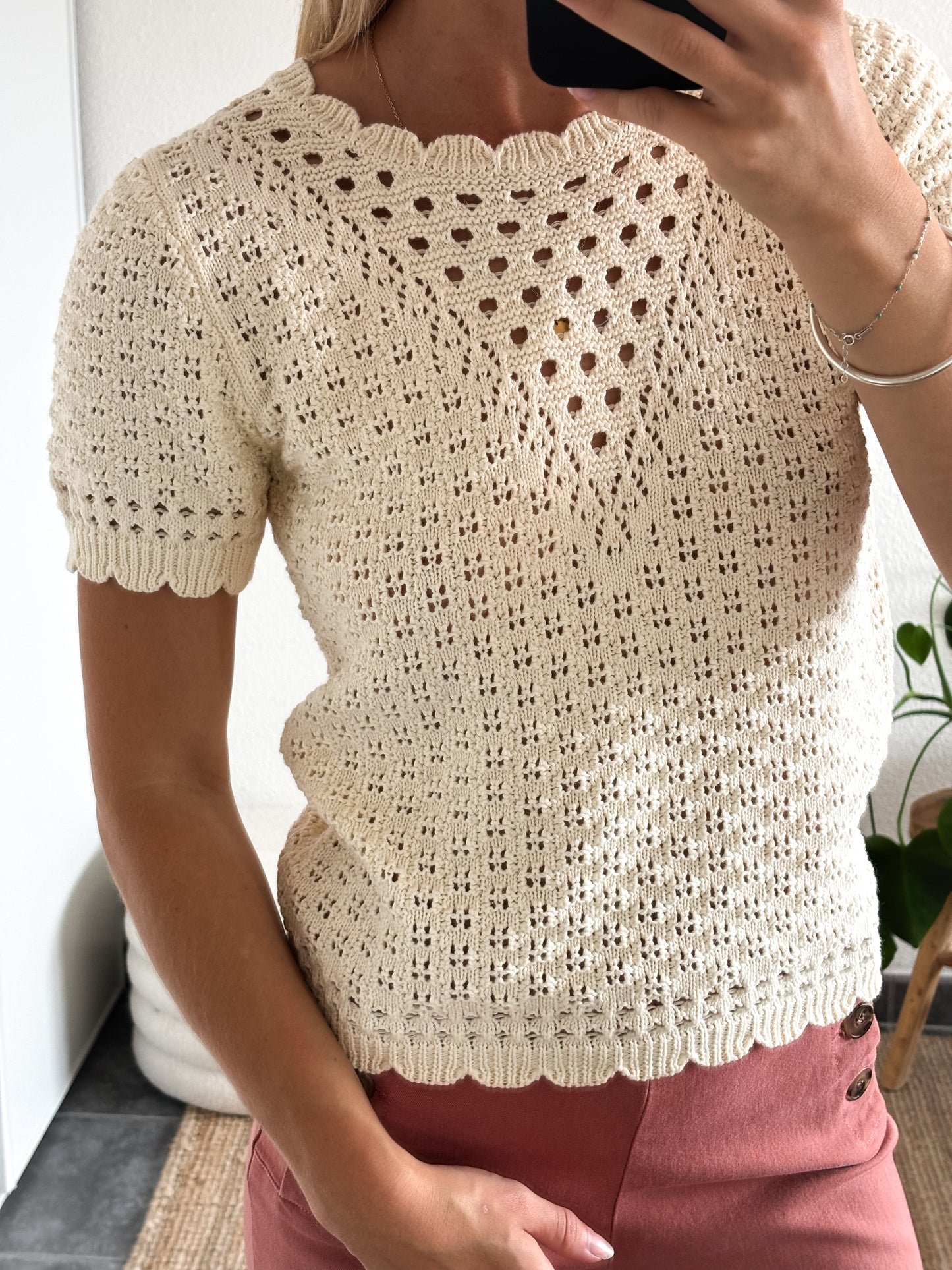 MAILLE CROCHET MARGOT - ÉCRU