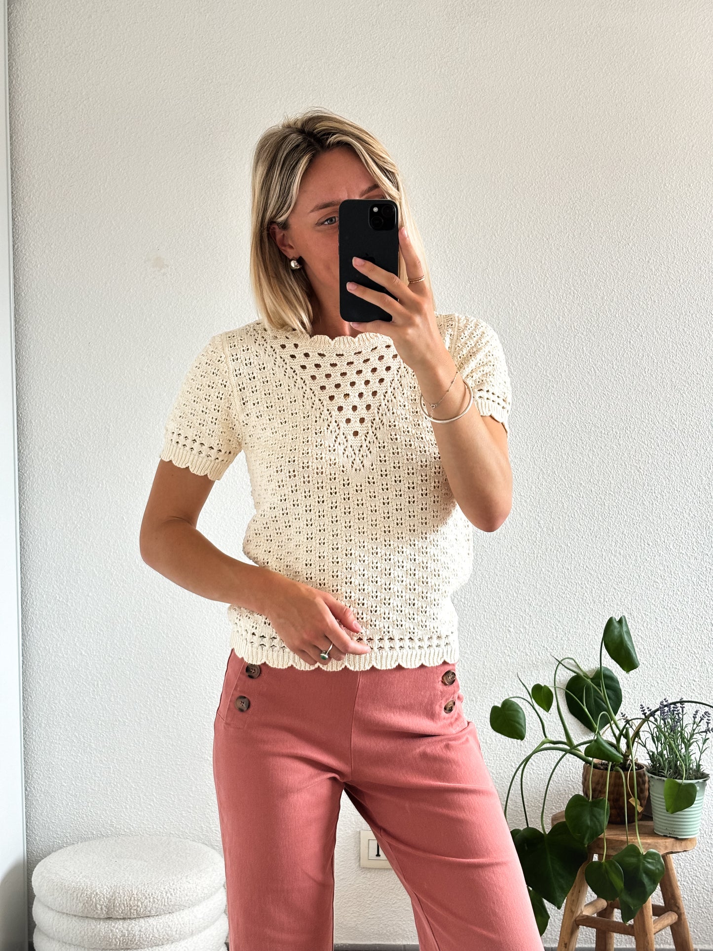 MAILLE CROCHET MARGOT - ÉCRU