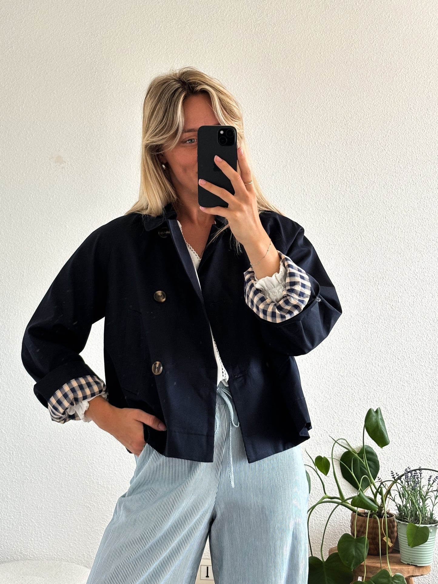TRENCH TAO - BLEU MARINE