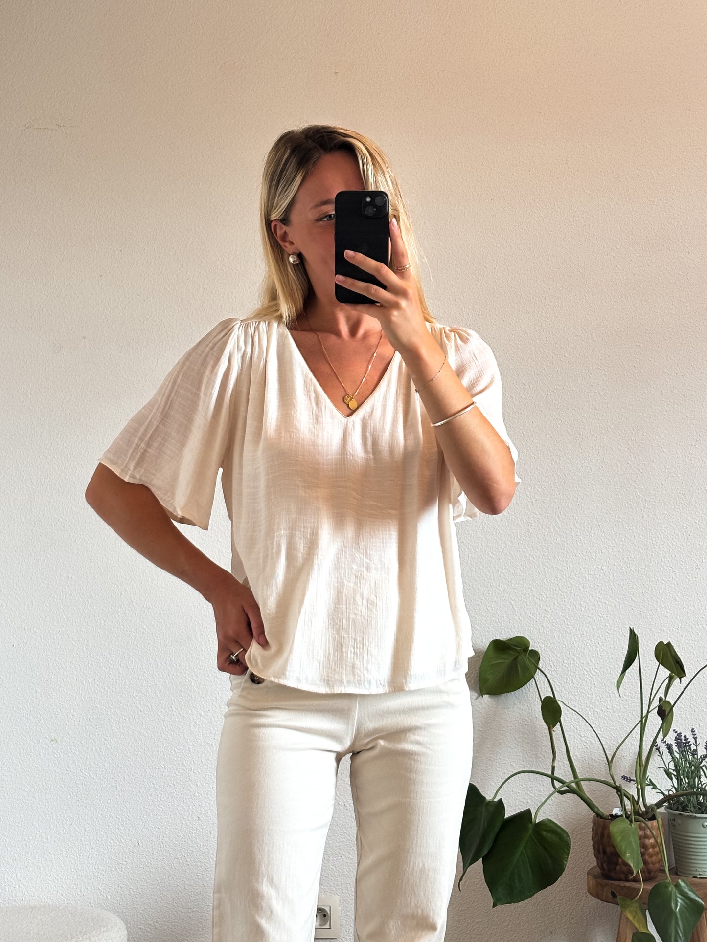 BLOUSE JOANNE - IVOIRE