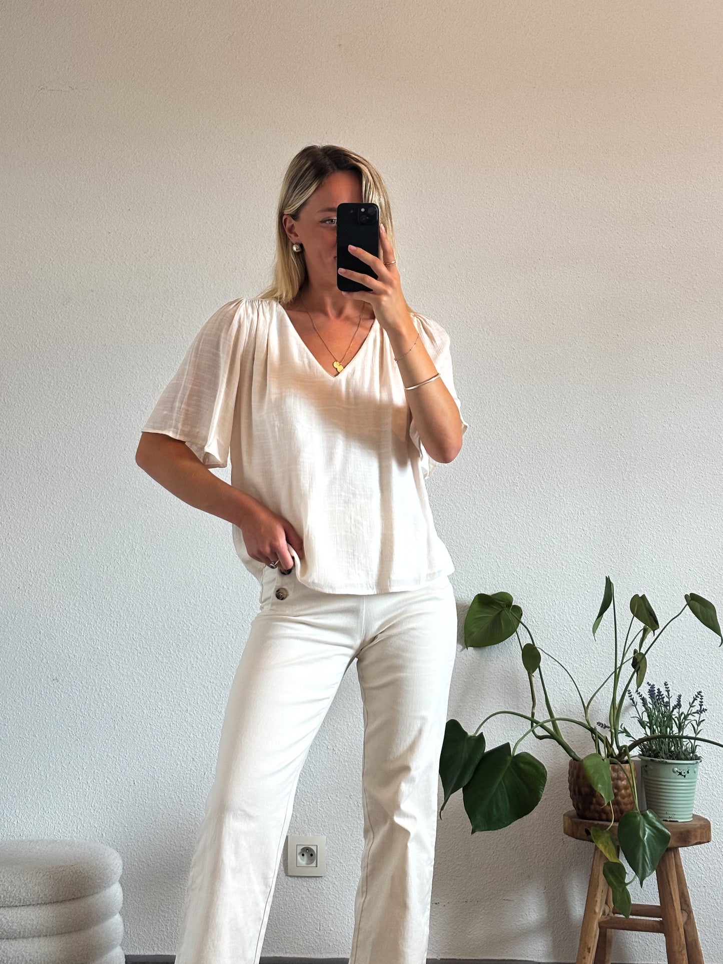 BLOUSE JOANNE - IVOIRE