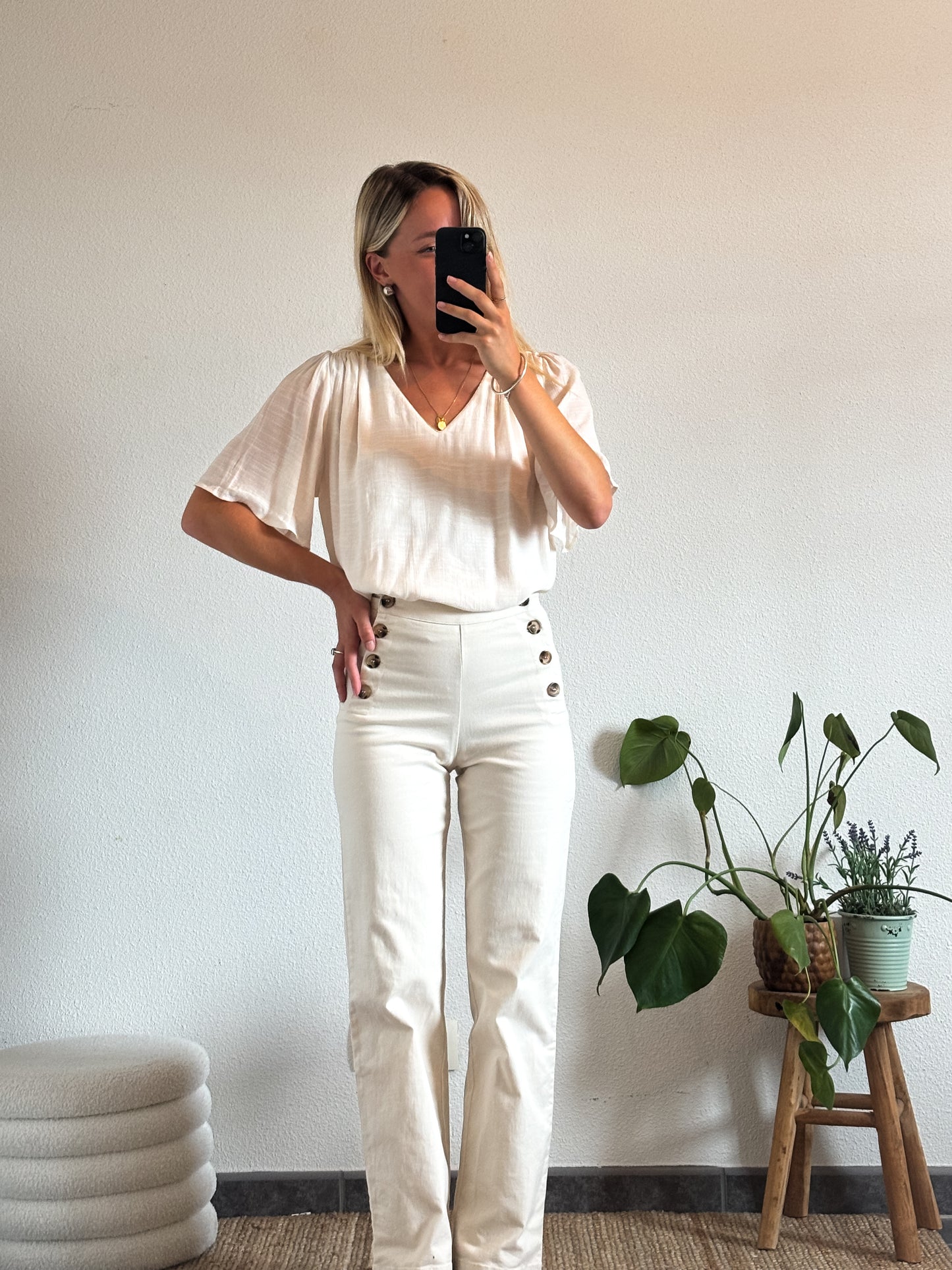 BLOUSE JOANNE - IVOIRE