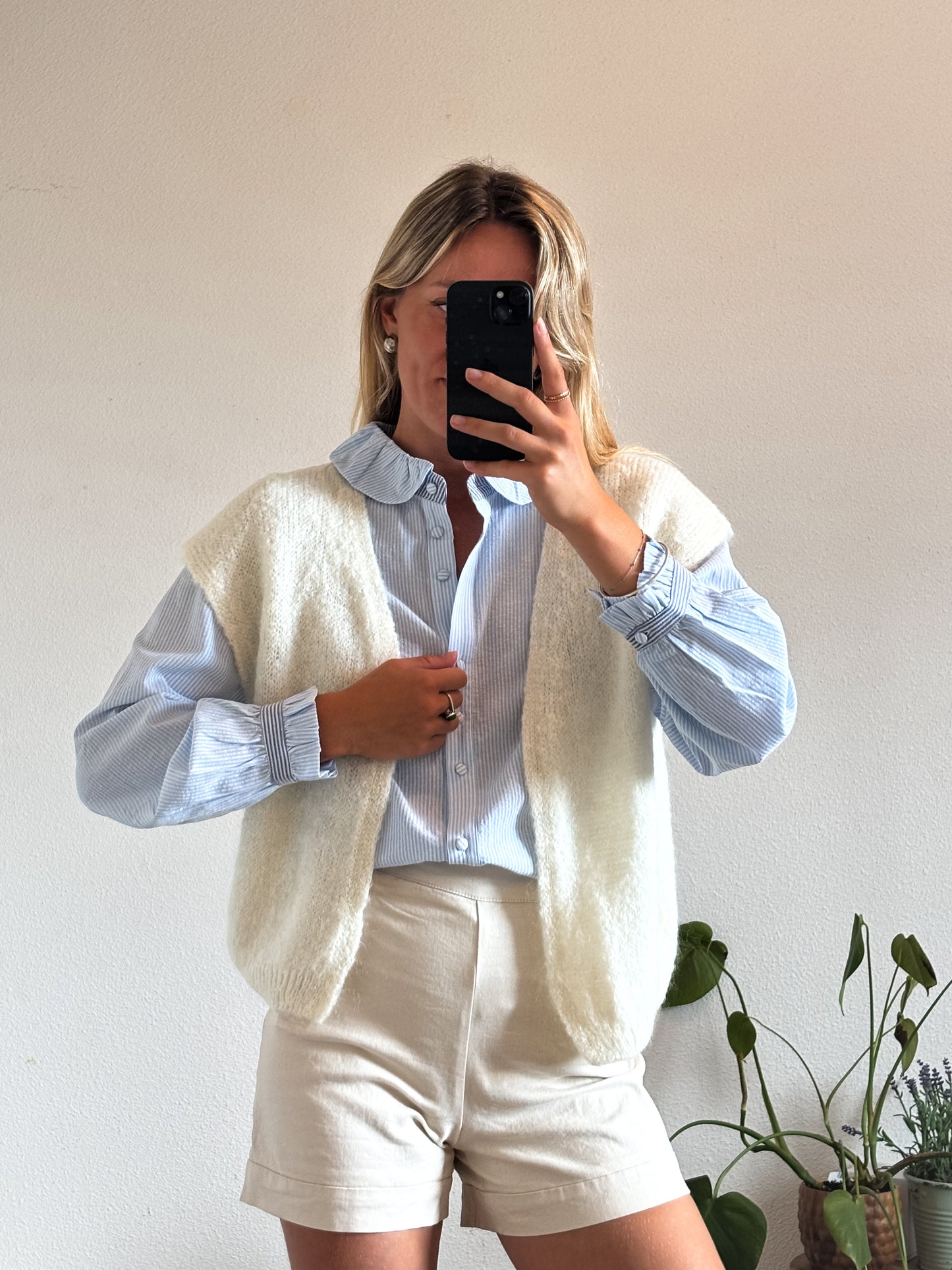 GILET MARIE - IVOIRE