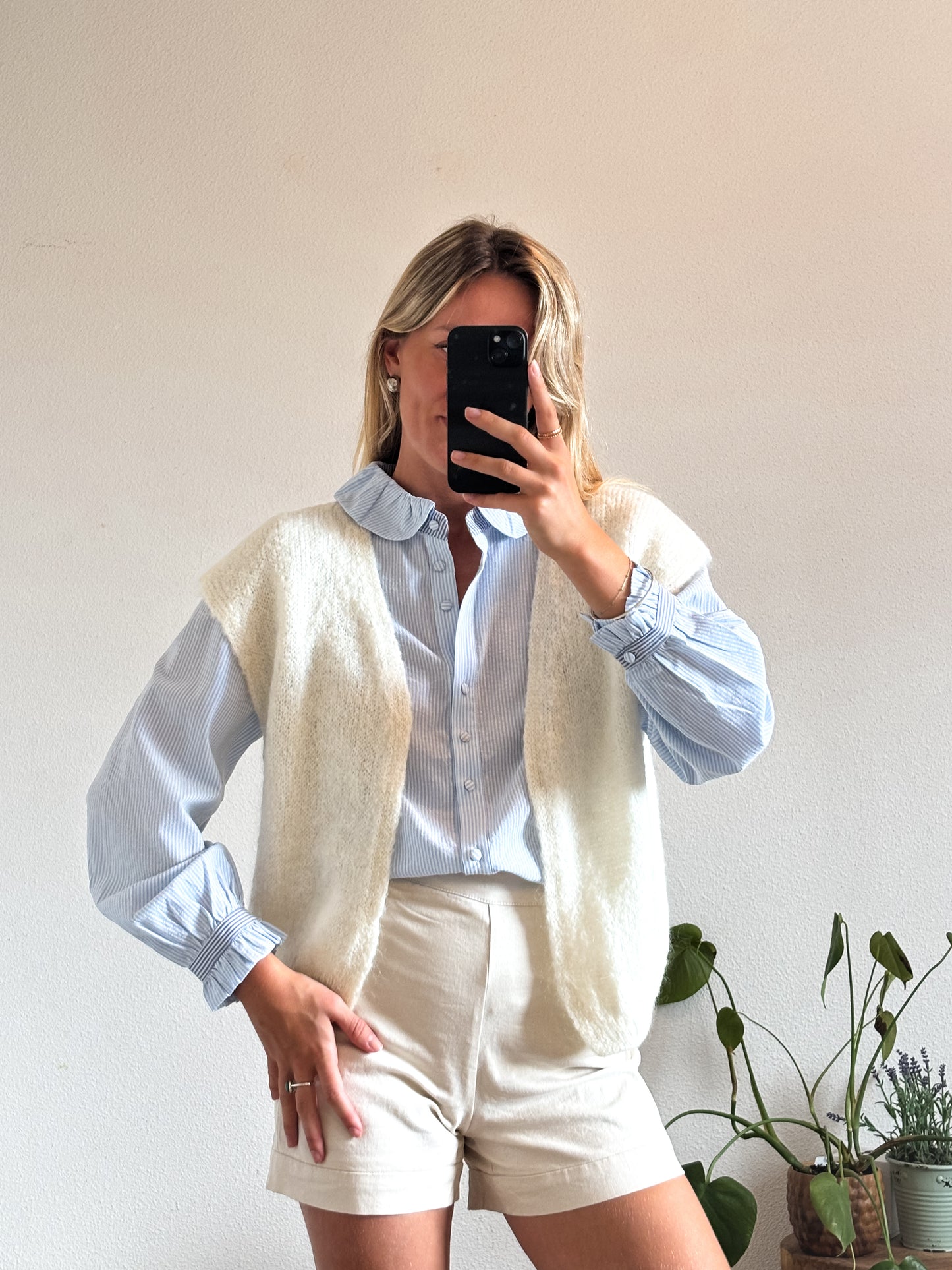 GILET MARIE - IVOIRE