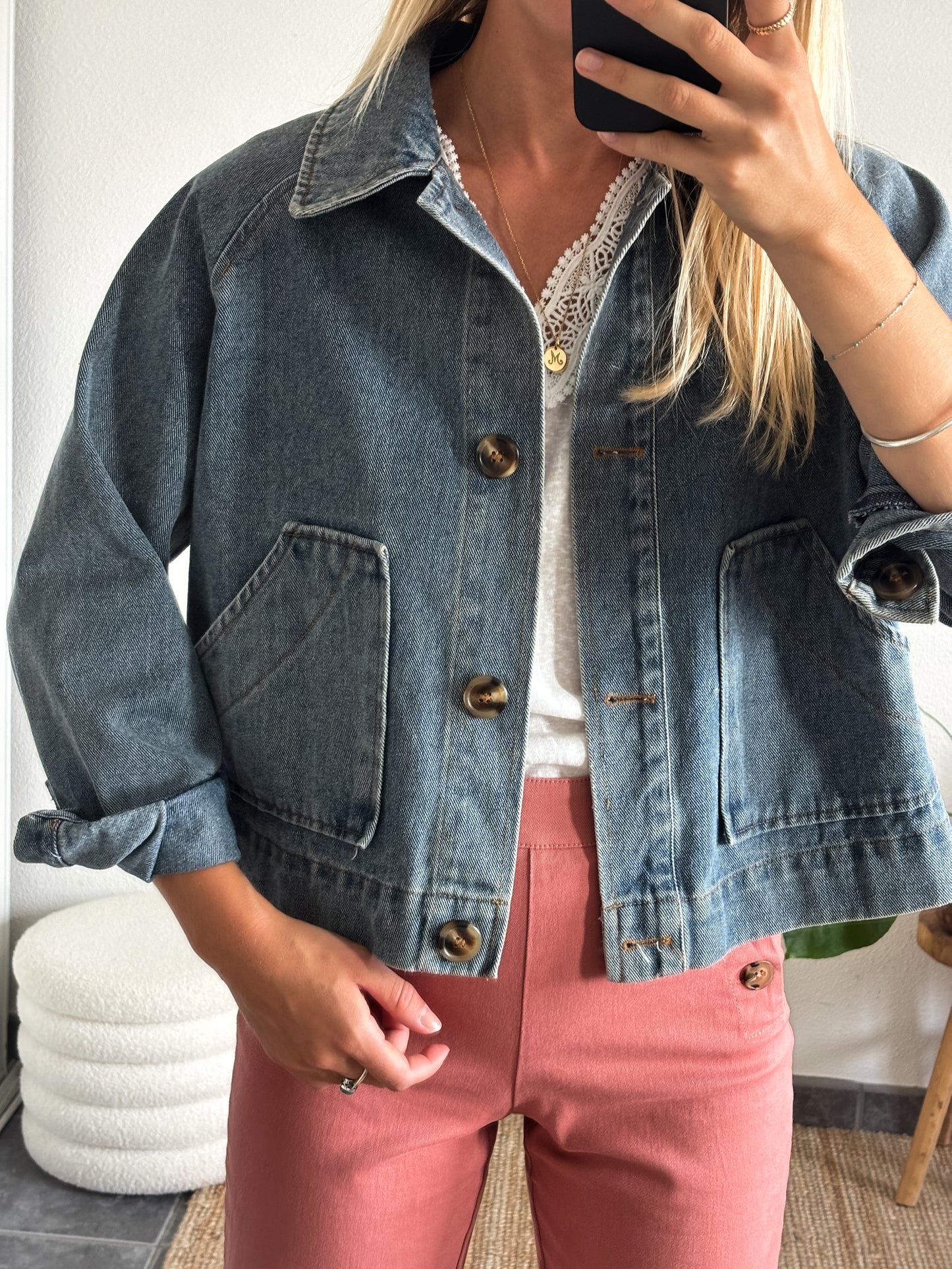 VESTE EN JEAN ÉDOUARD