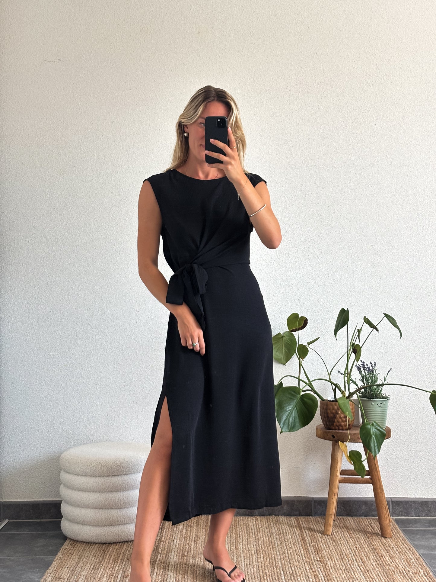 ROBE AGATHE - NOIR