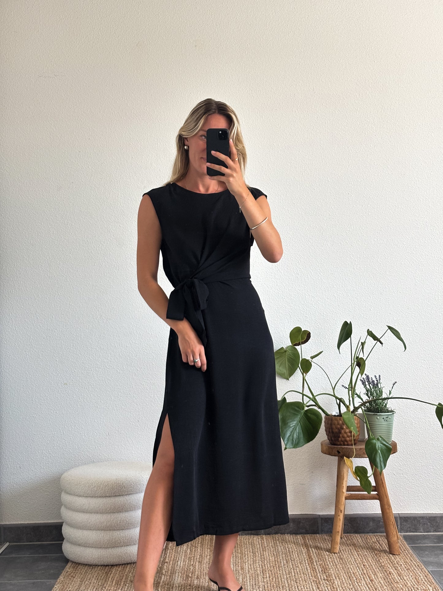 ROBE AGATHE - NOIR