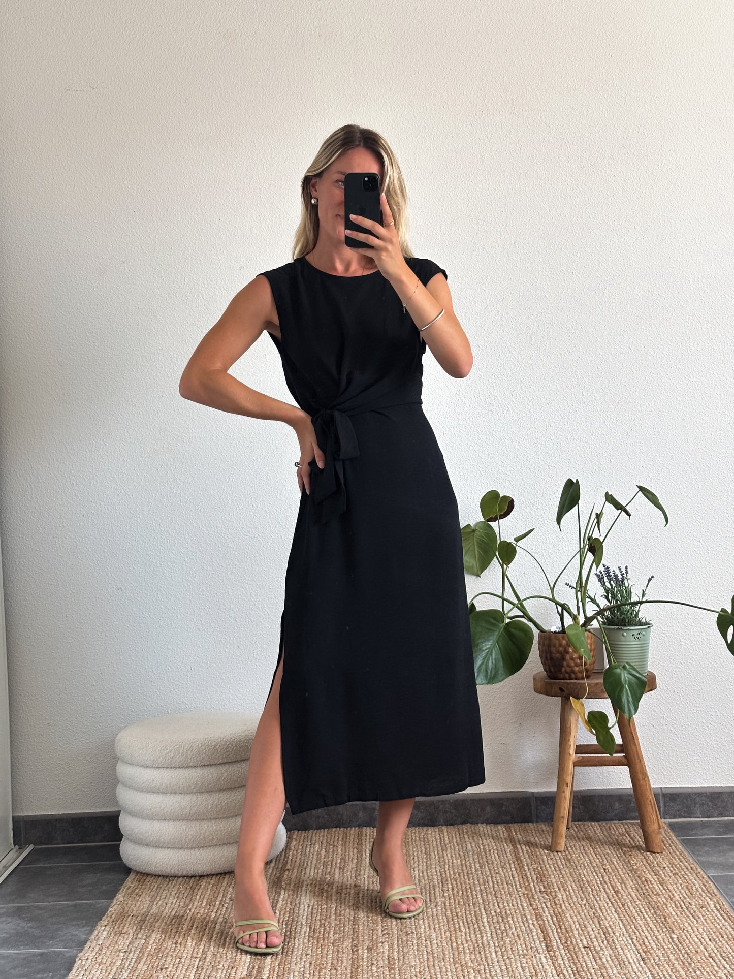 ROBE AGATHE - NOIR
