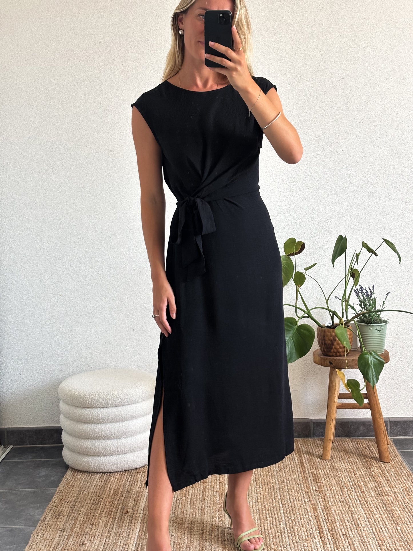 ROBE AGATHE - NOIR