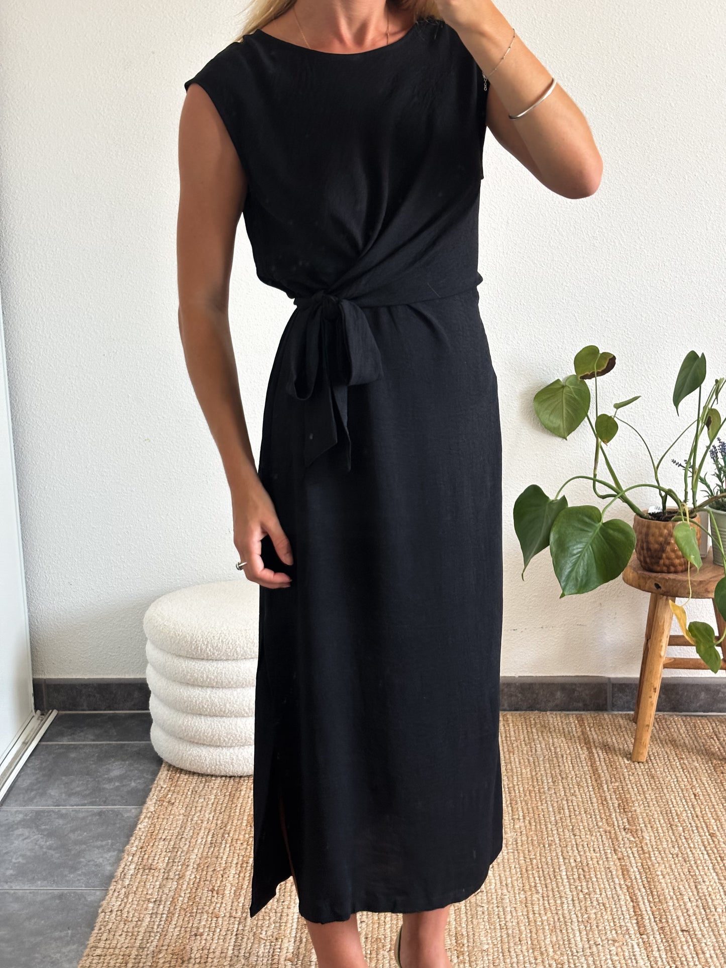 ROBE AGATHE - NOIR