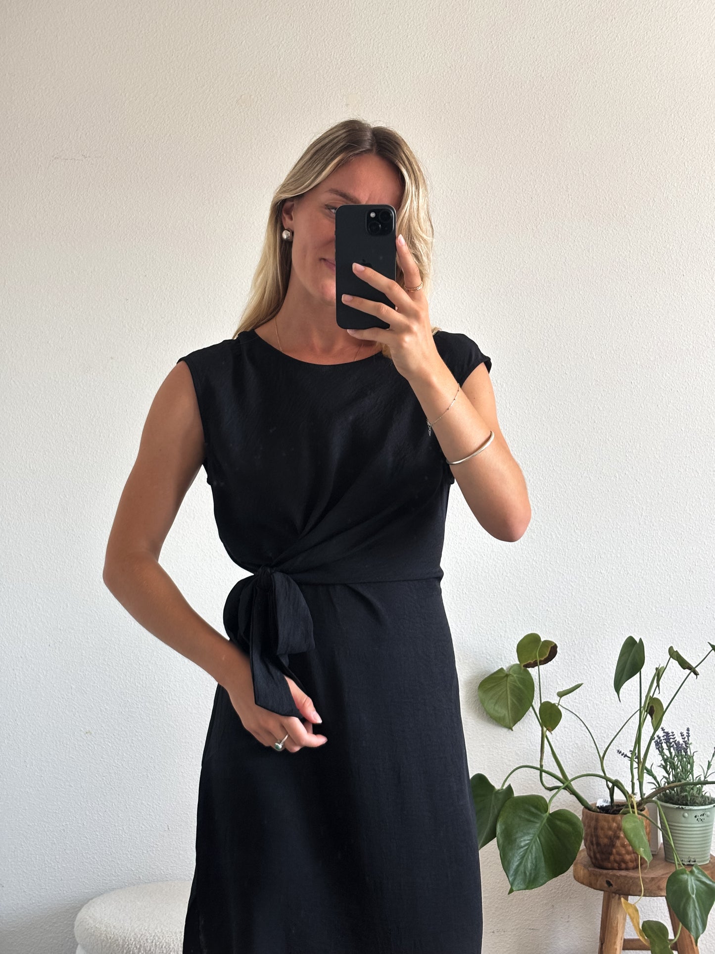 ROBE AGATHE - NOIR