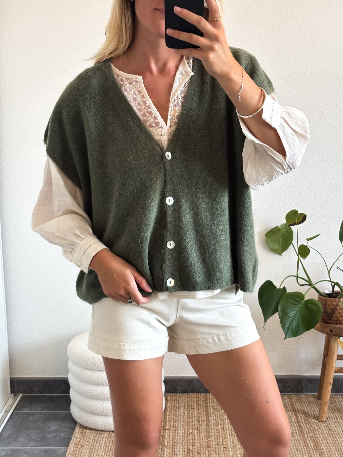 GILET EVA - KAKI