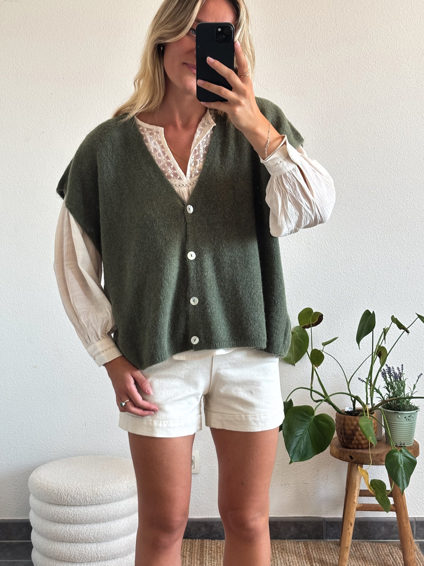 GILET EVA - KAKI
