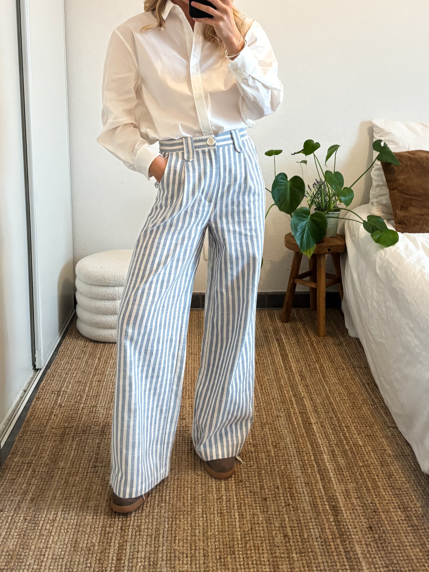 PANTALON SUZIE - BLEU