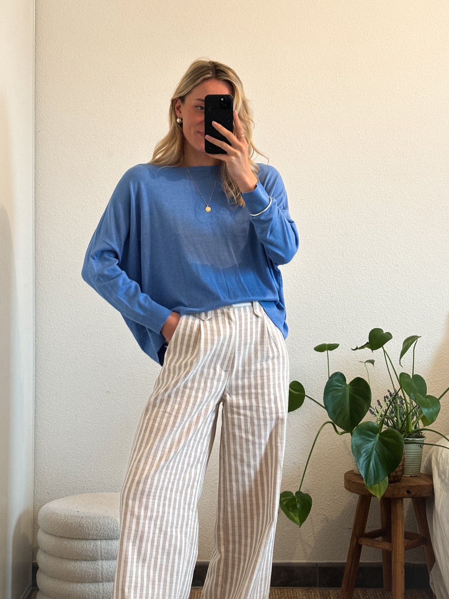 PULL HENRY - BLEU ROI