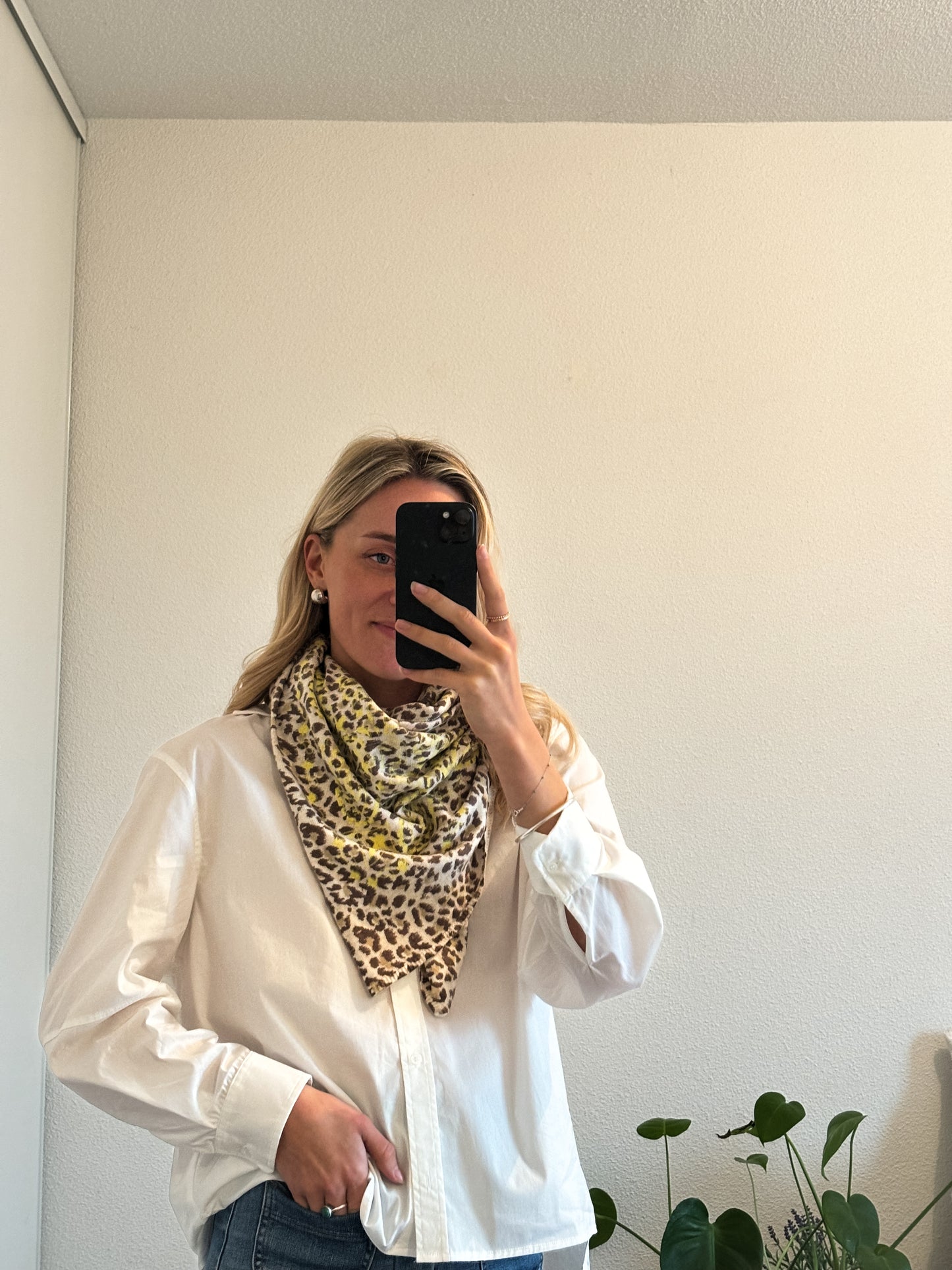 FOULARD ALEXIS LÉOPARD