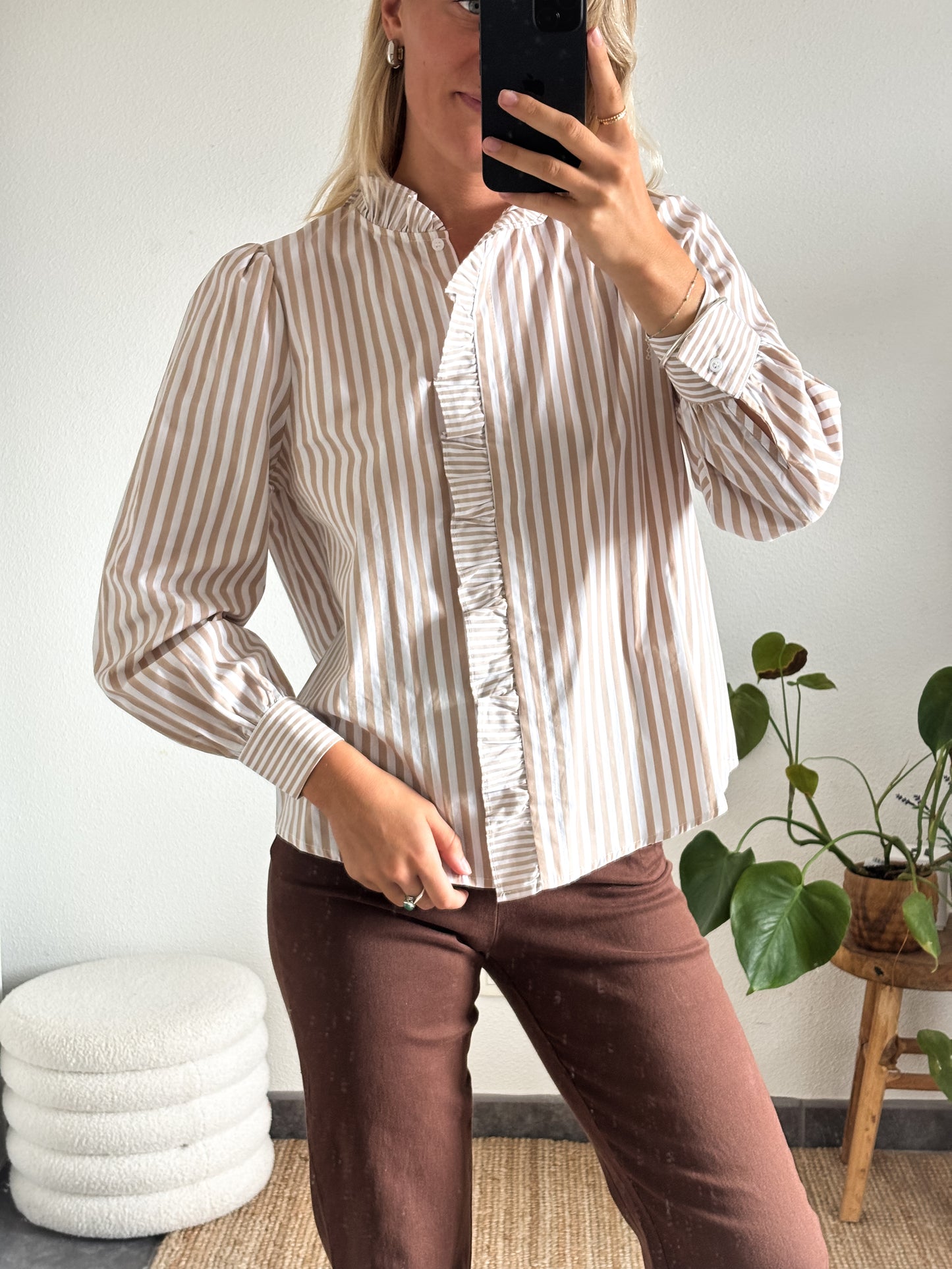 CHEMISE CÉLIA - BEIGE