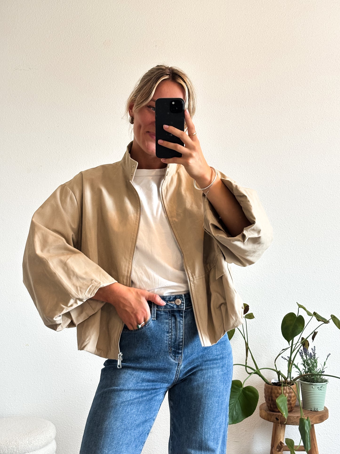 BOMBER TOM - BEIGE