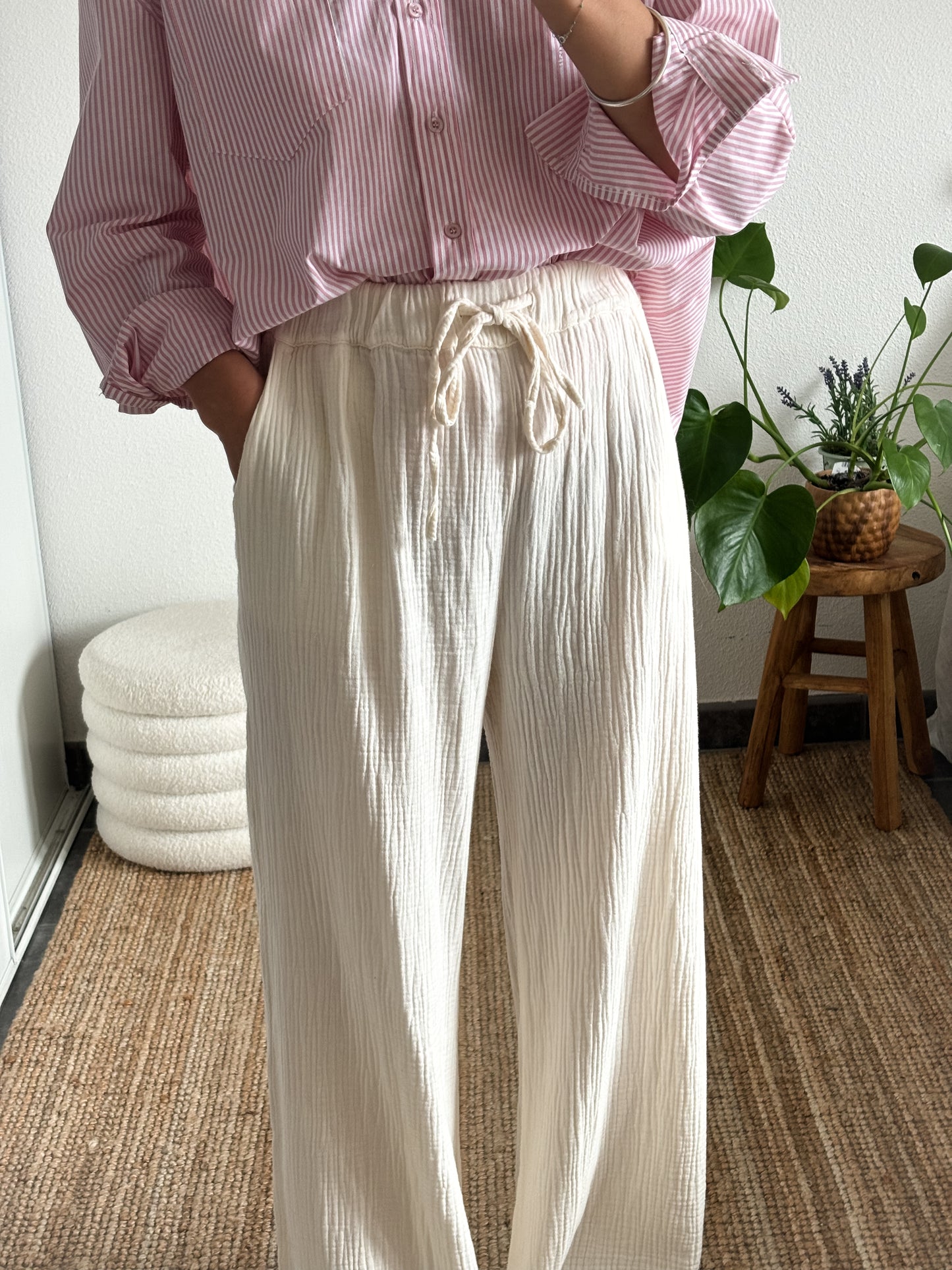 PANTALON TIM - BEIGE