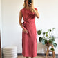 ROBE AGATHE - ROSE