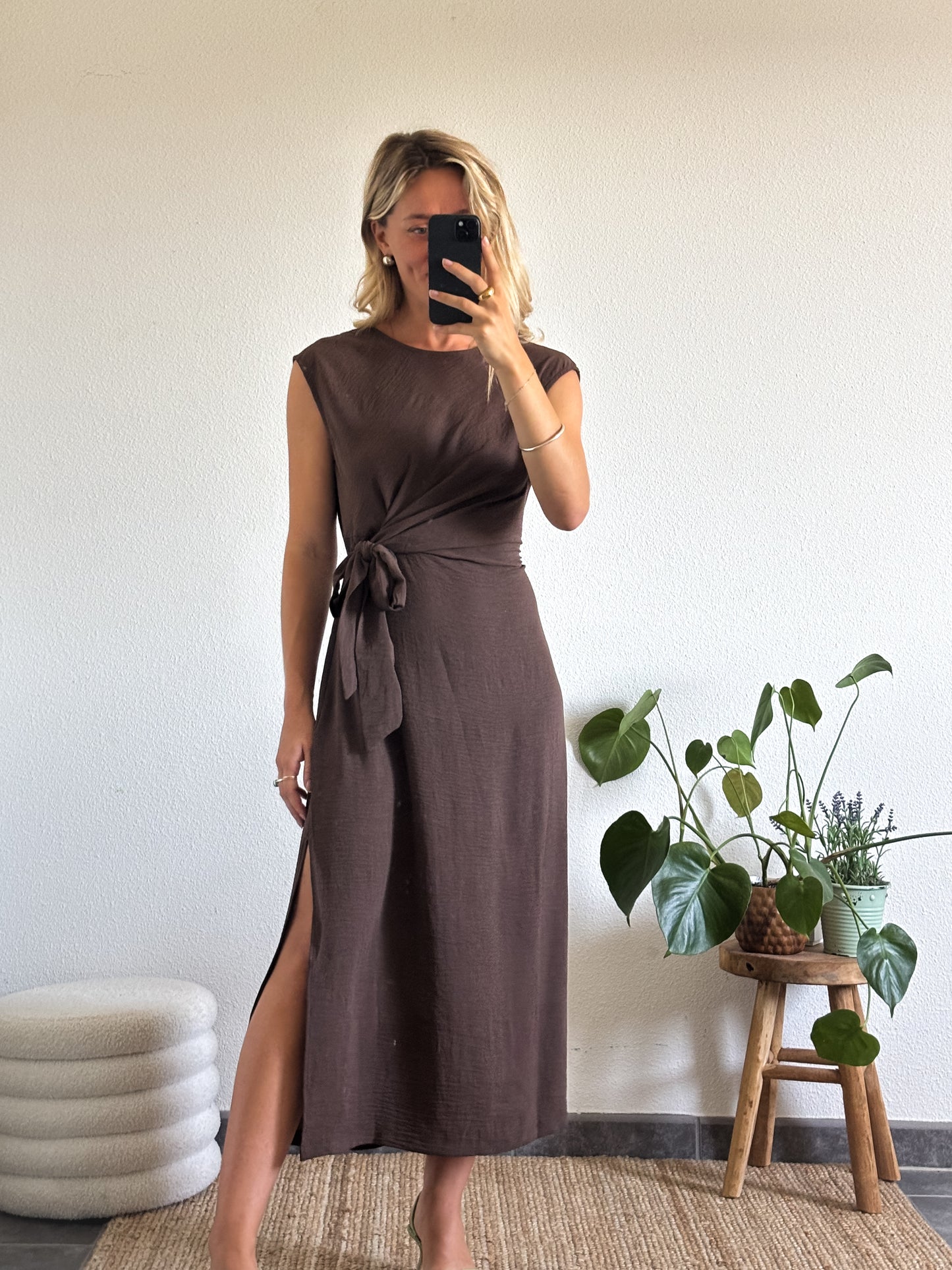 ROBE AGATHE - CHOCOLAT