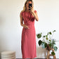 ROBE AGATHE - ROSE
